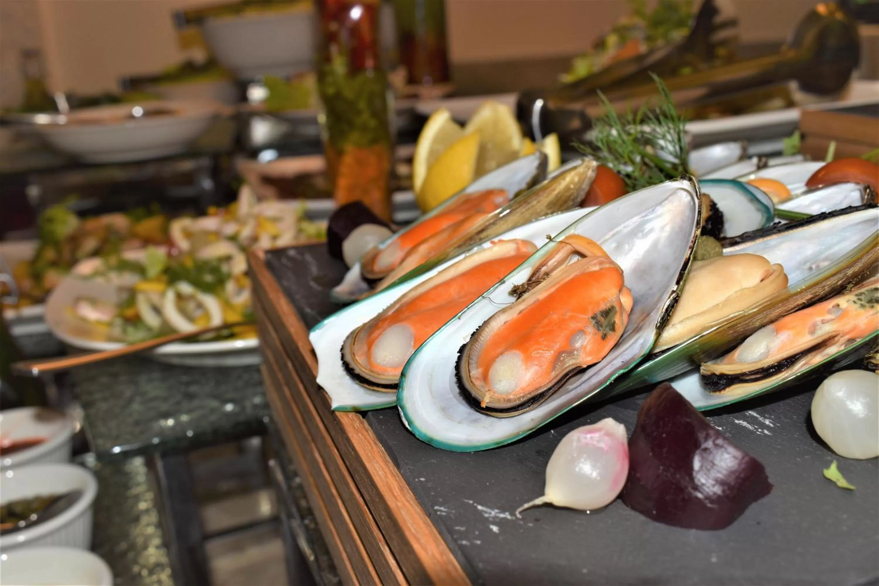 Food close-up in Grand Millennium Tabuk