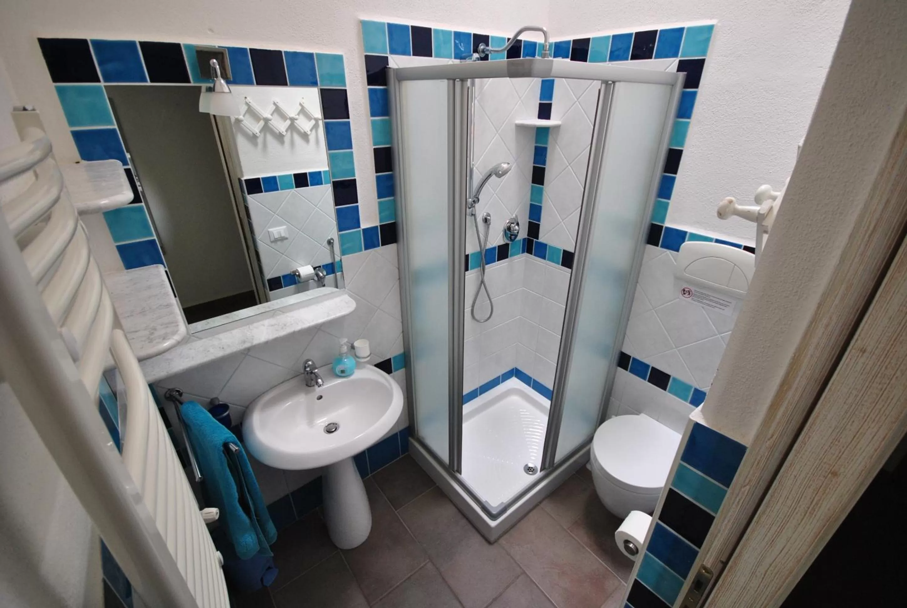 Shower in Holiday Residence Rifugio