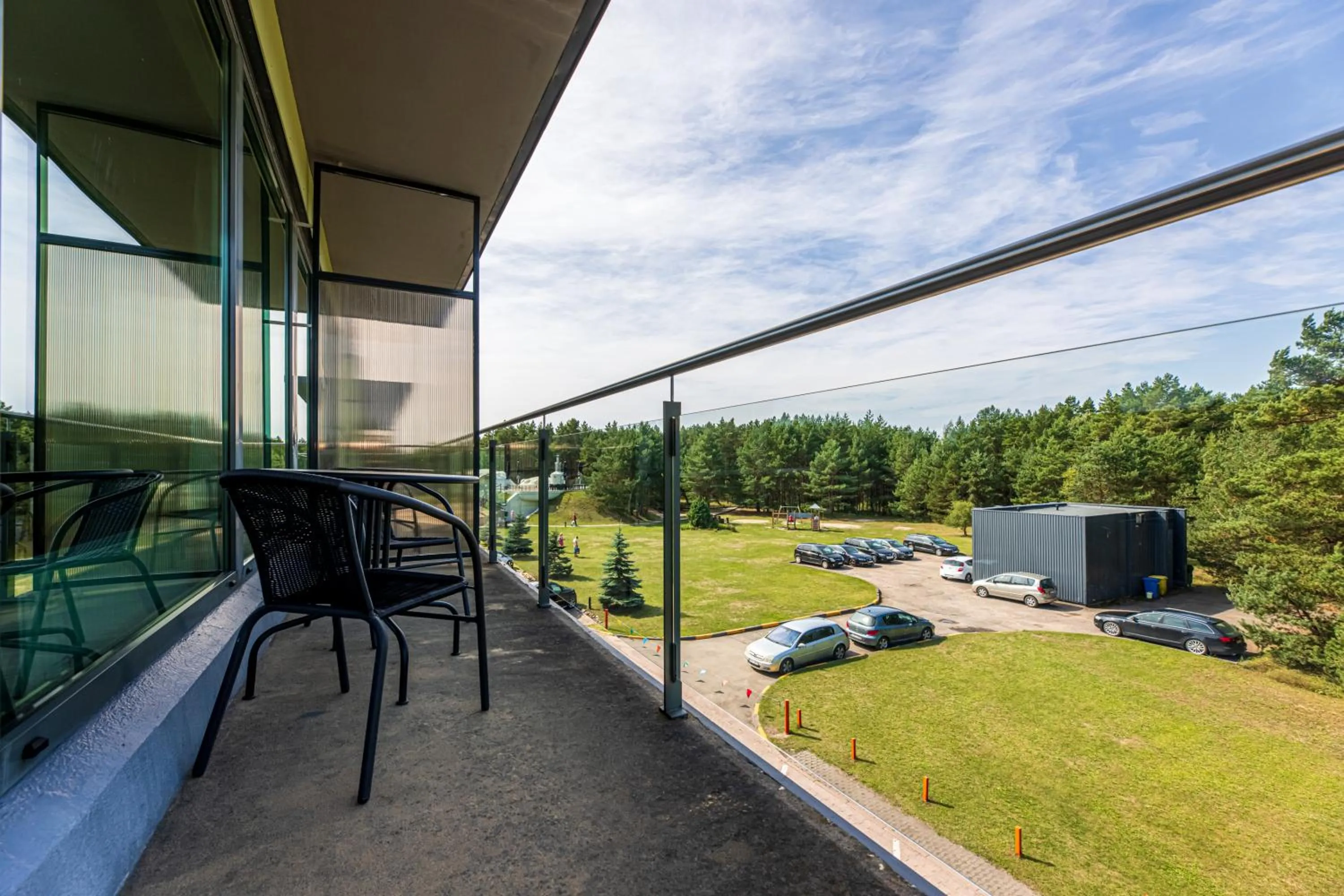 Patio in Meduza Hotel
