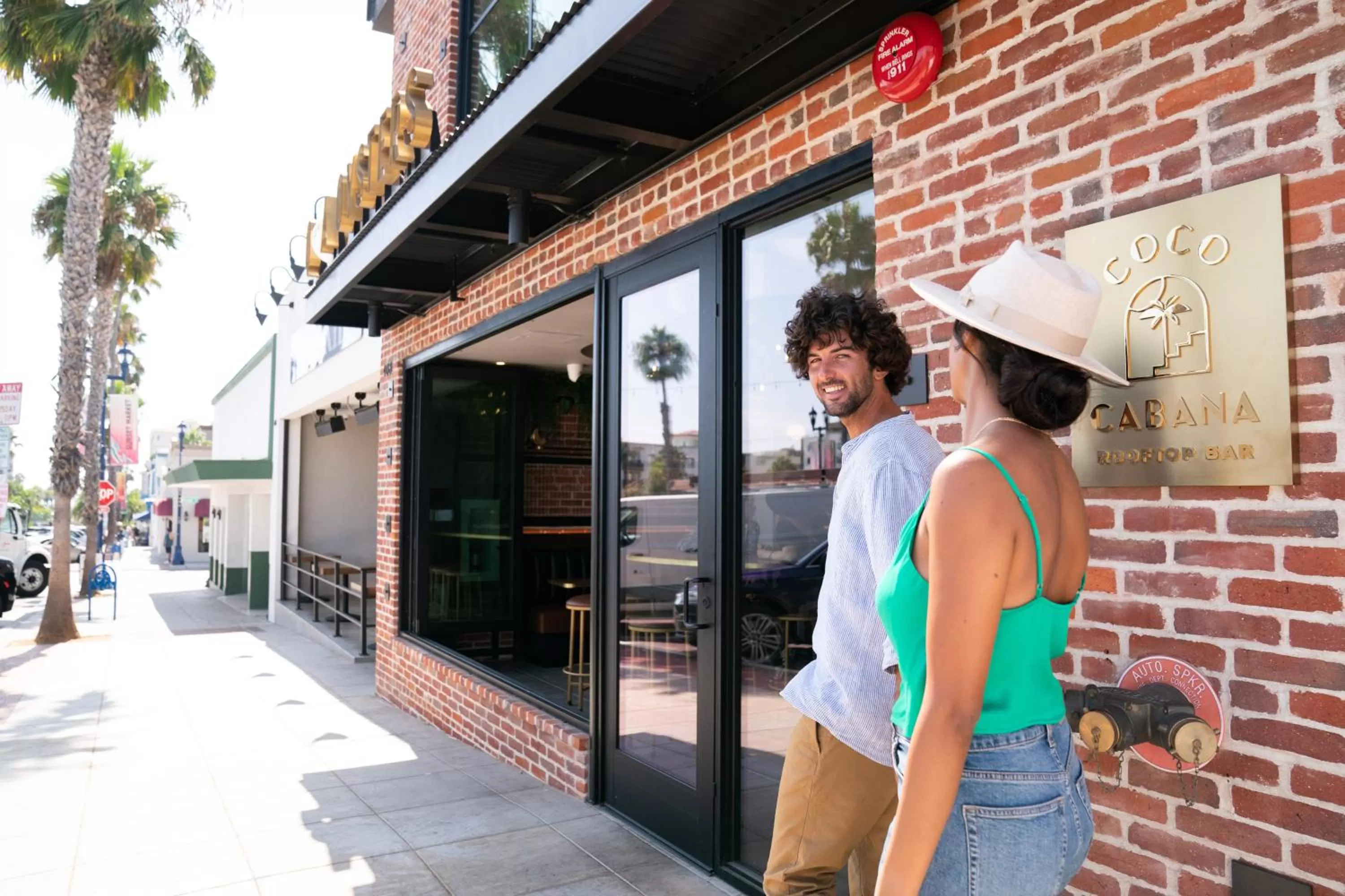 Facade/entrance in The Brick Boutique Hotel