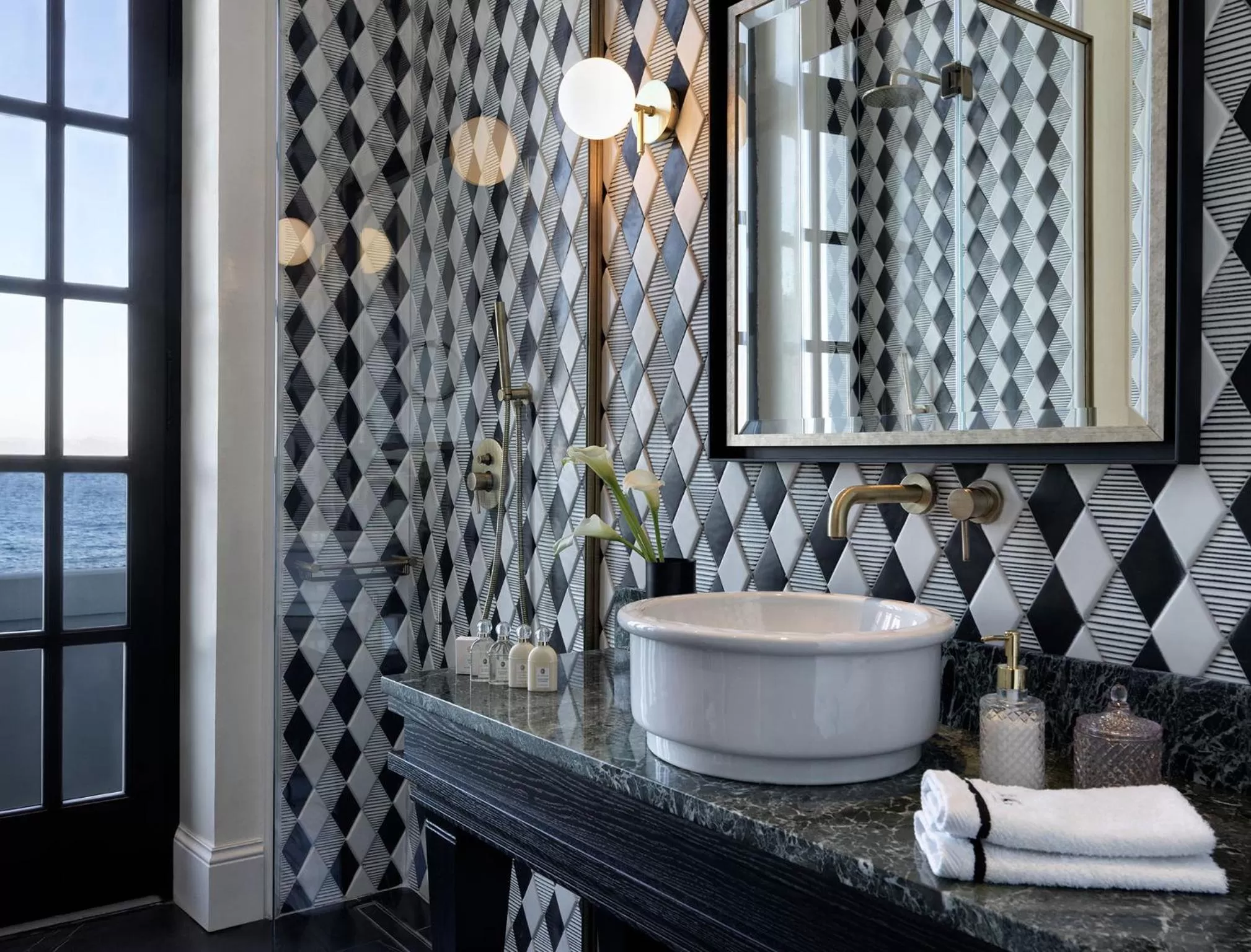 Bathroom in Albergo Gelsomino