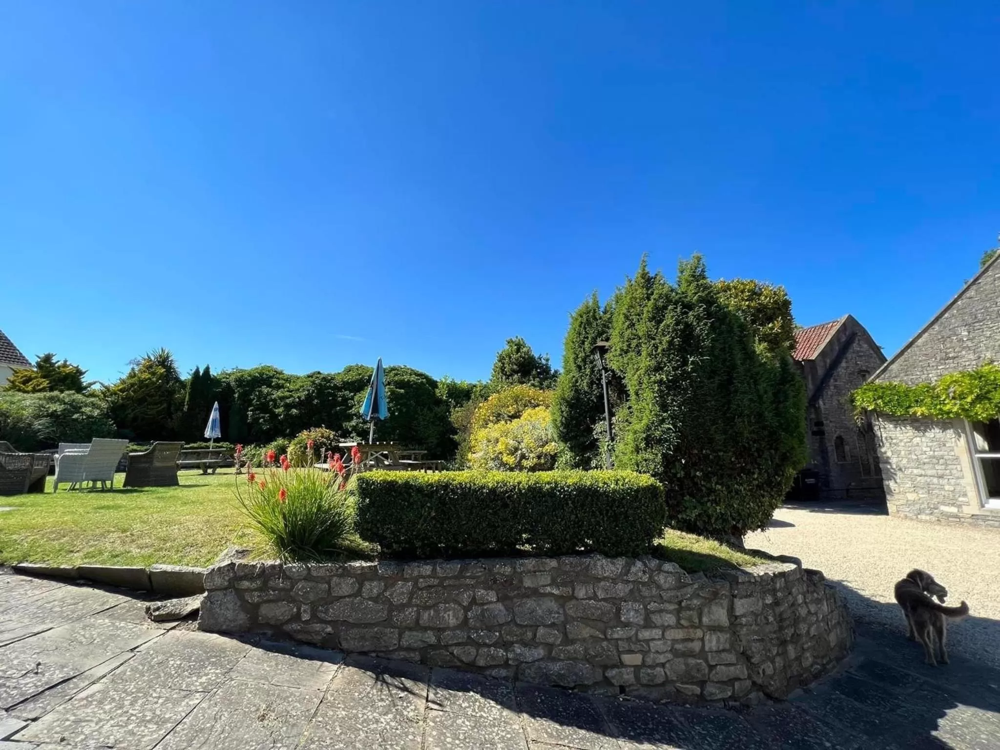 Garden in The Old Manor House Hotel