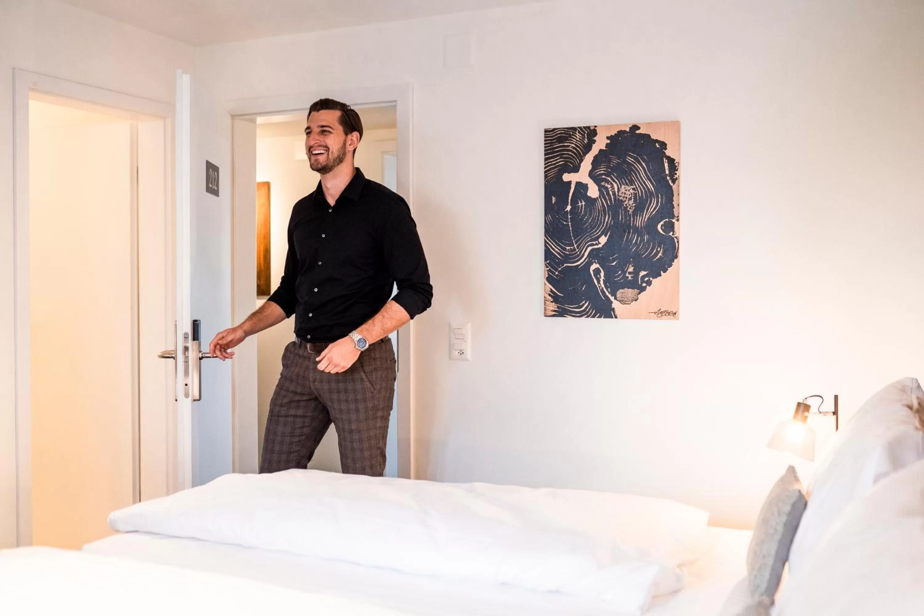 Photo of the whole room, Bed in KONCEPT HOTEL Löie