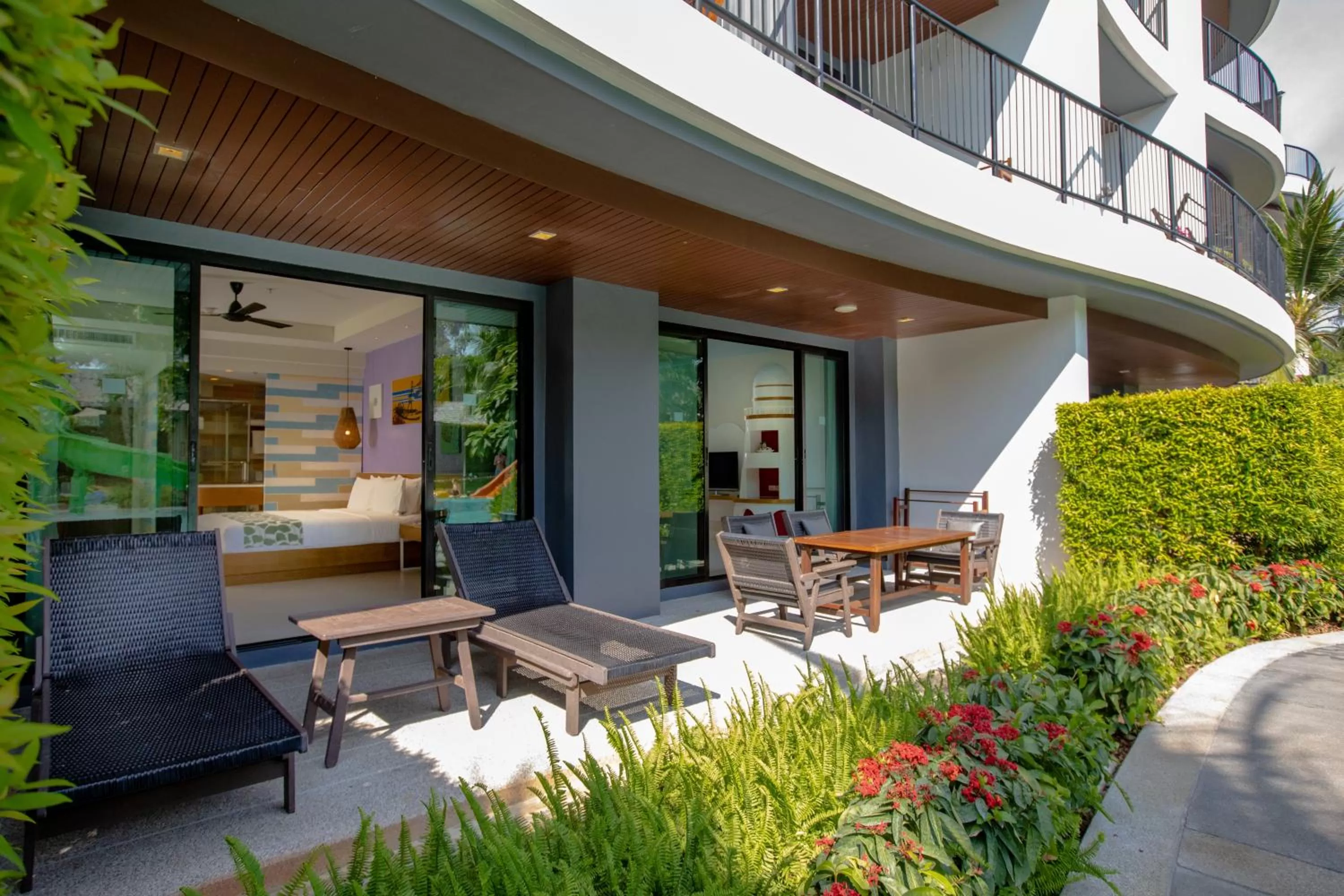 Balcony/Terrace in Holiday Ao Nang Beach Resort, Krabi