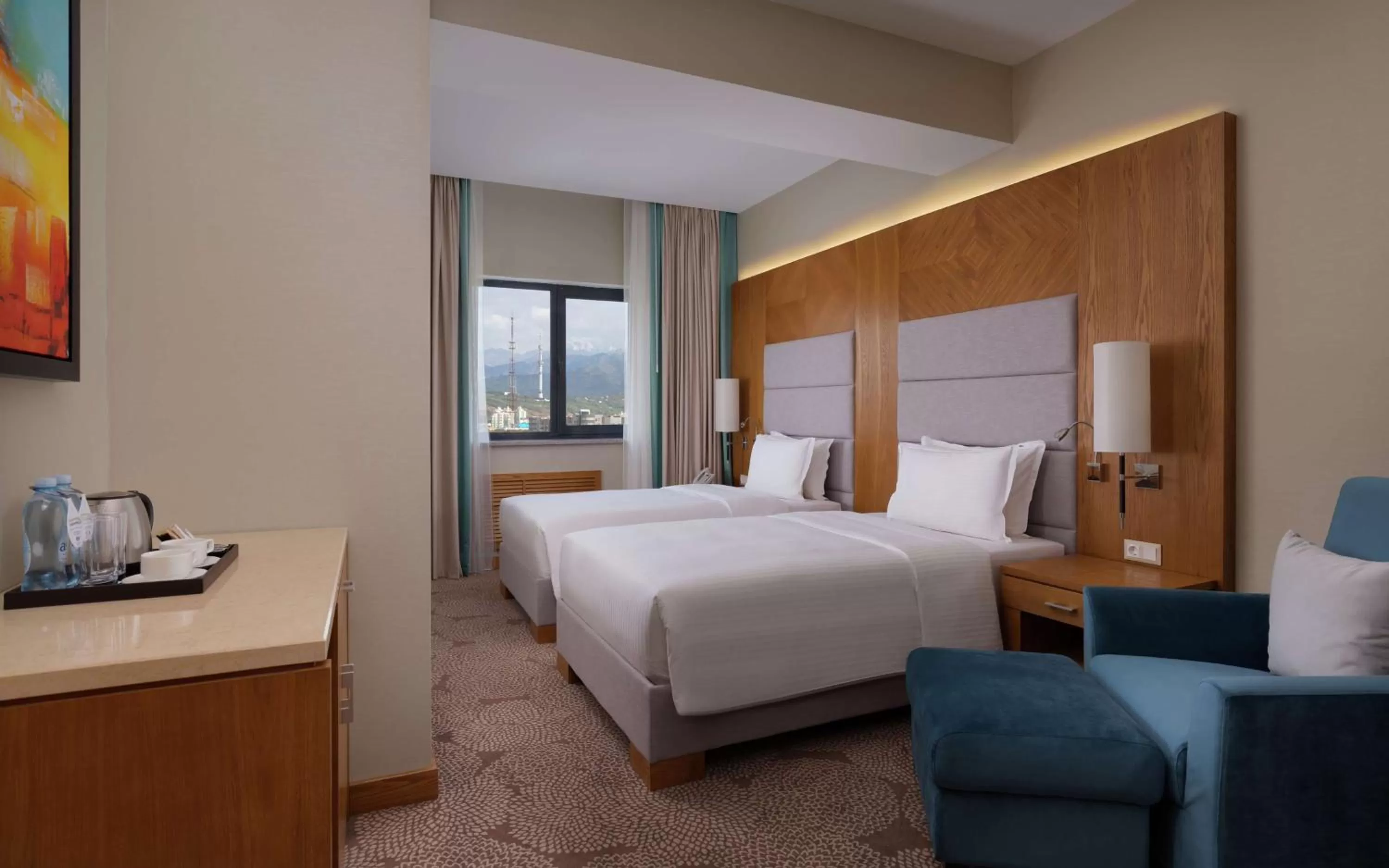 Twin Room in DoubleTree by Hilton Almaty