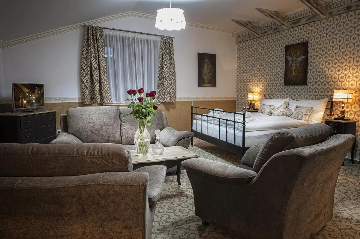 Photo of the whole room, Seating Area in Hotel Pod Bránou