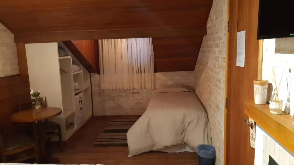 Bed in Pousada Toca Da Coruja