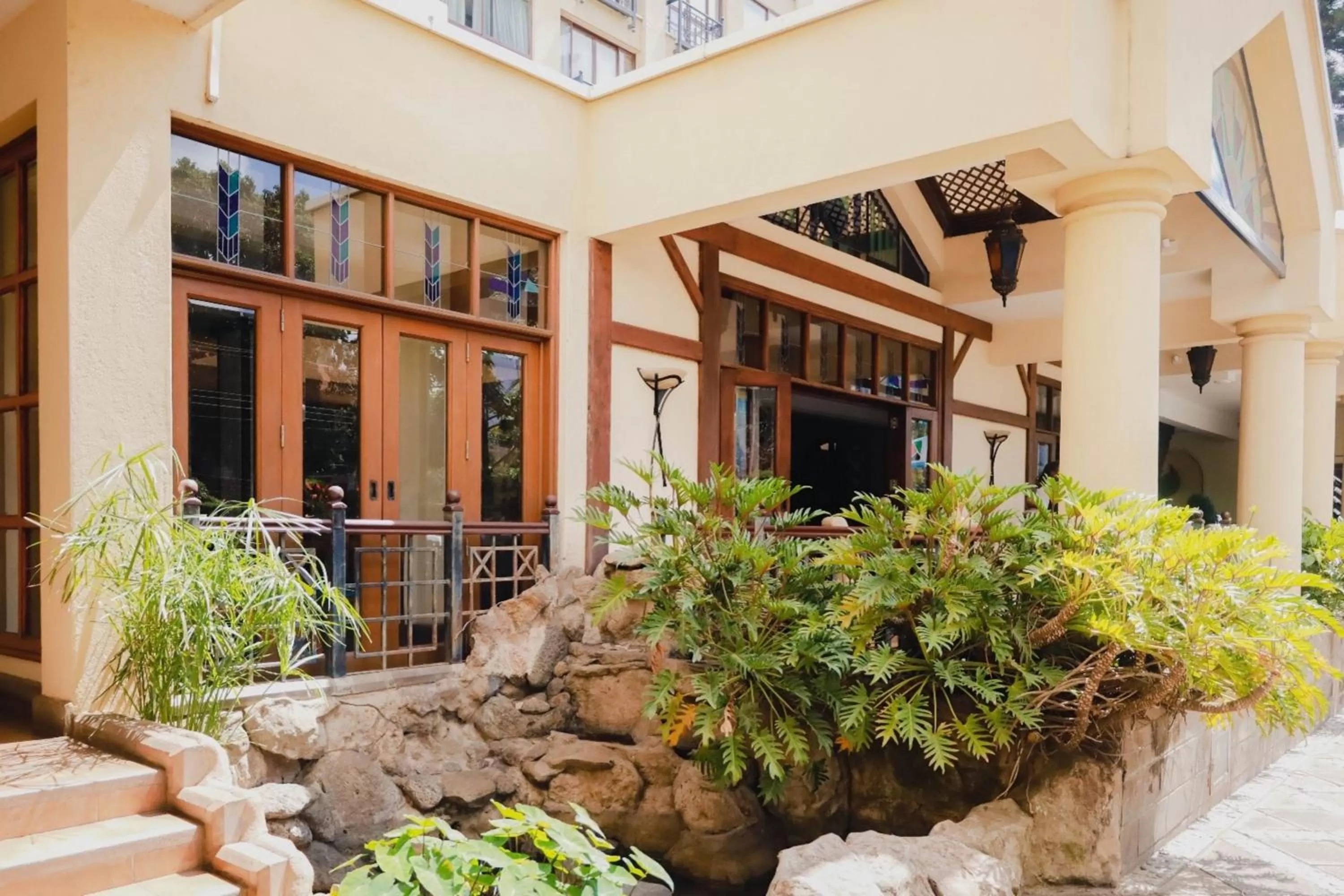 Garden in The Heron By Sarovar Portico India