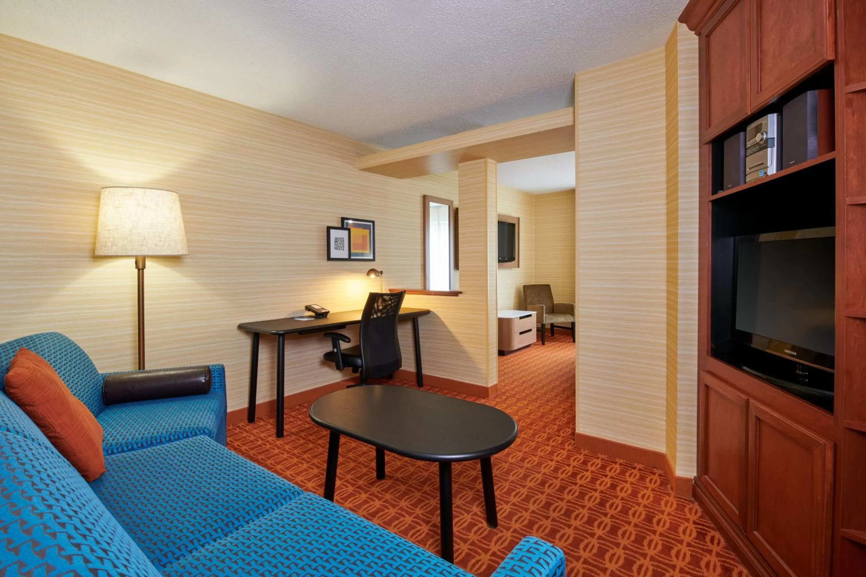 King Suite with Sofa Bed in Fairfield Inn & Suites Detroit Farmington Hills