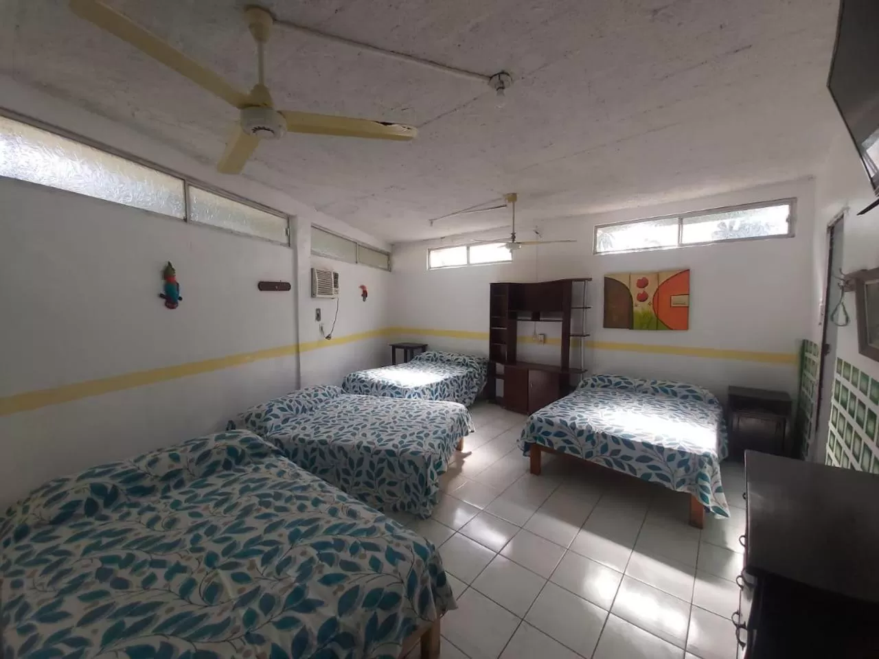 Bed in Hotel Ayalamar Manzanillo