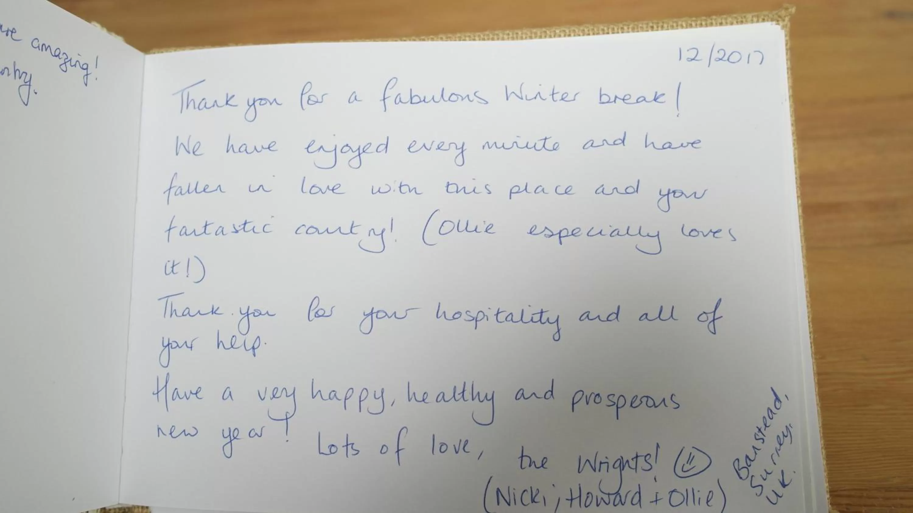 Guests in De Kouterhoeve