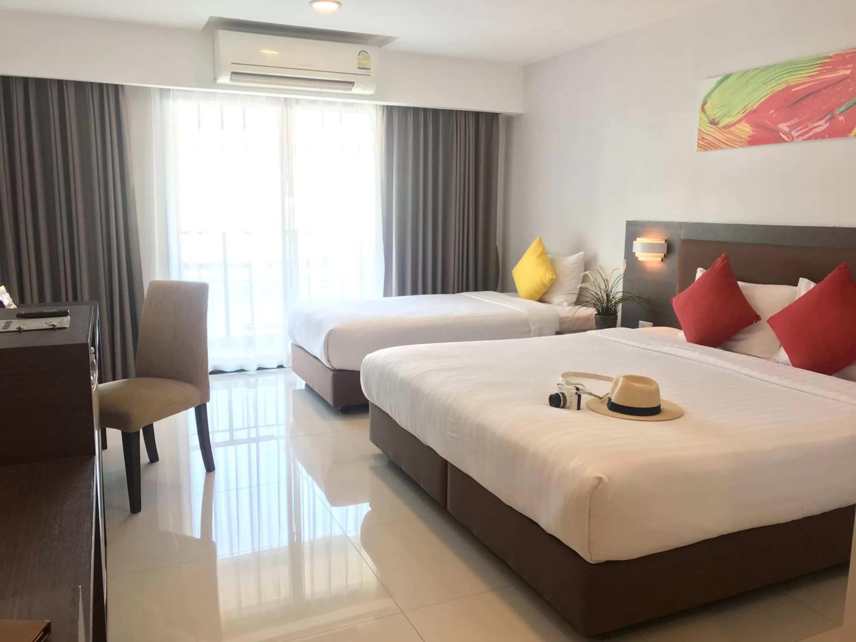 Bed in Riche Hua Hin Hotel - SHA Plus