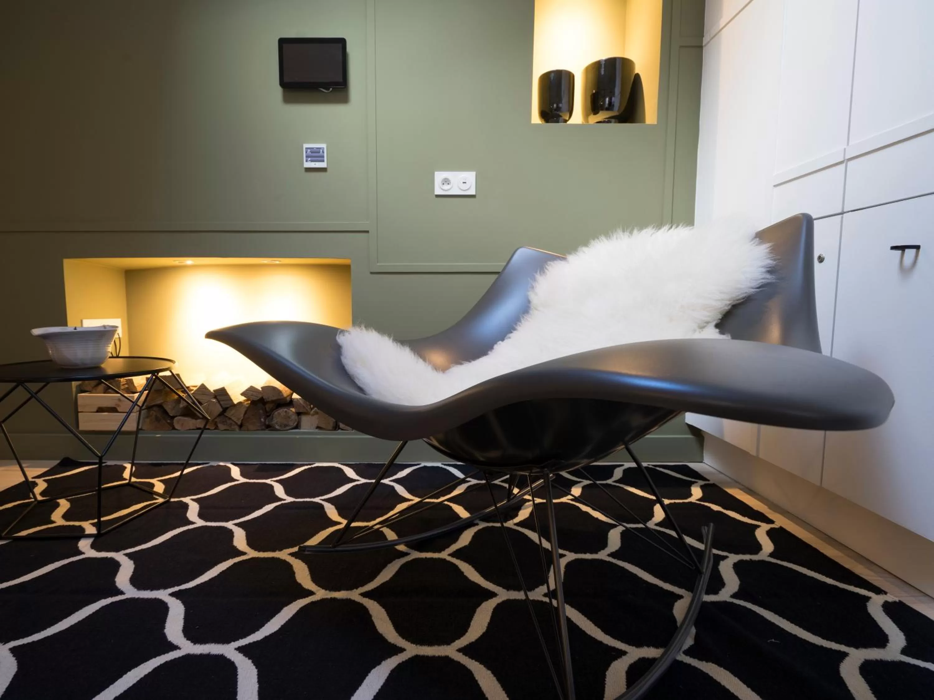 Living room, Seating Area in MiHotel Comte