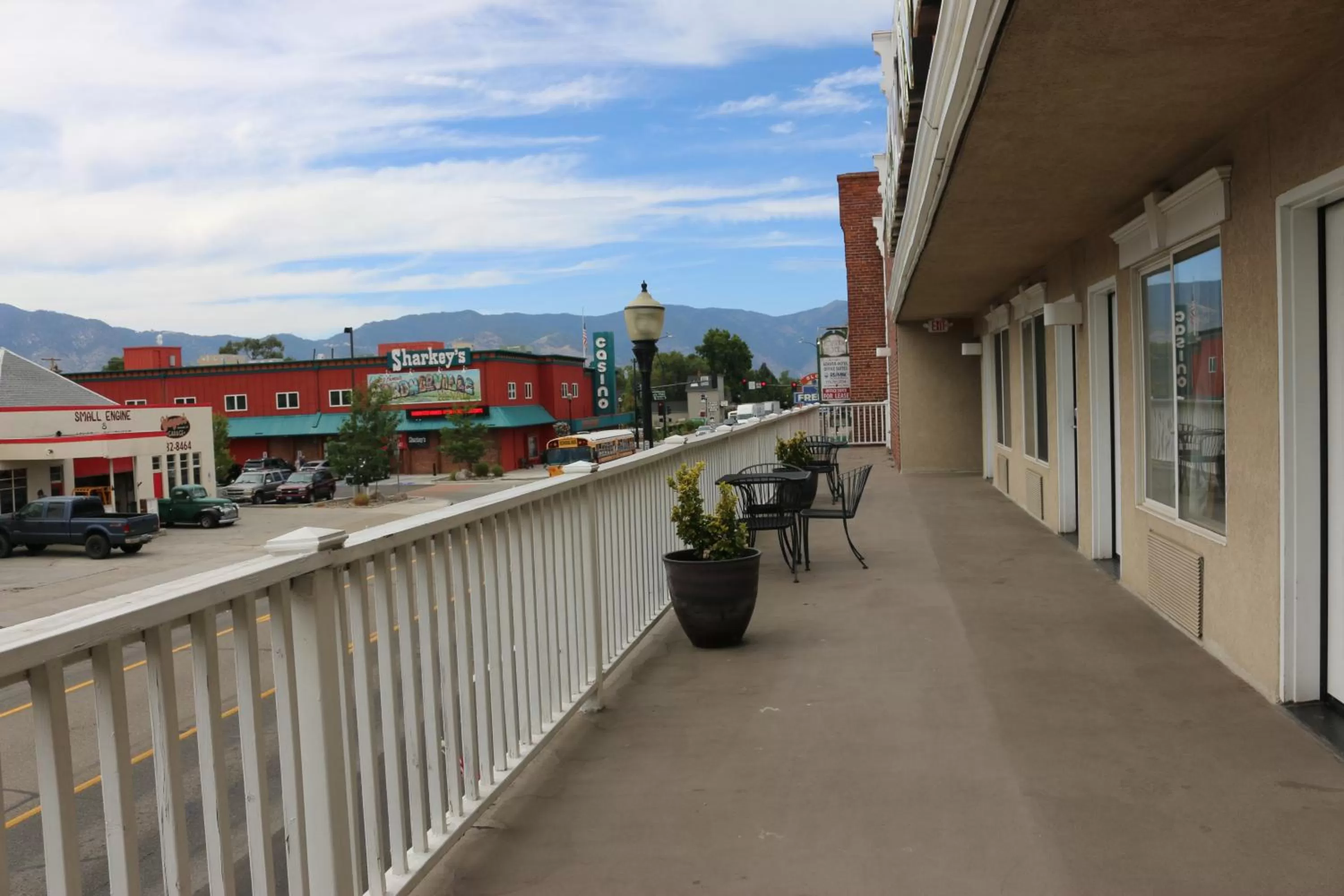 Balcony/Terrace in Historian Inn