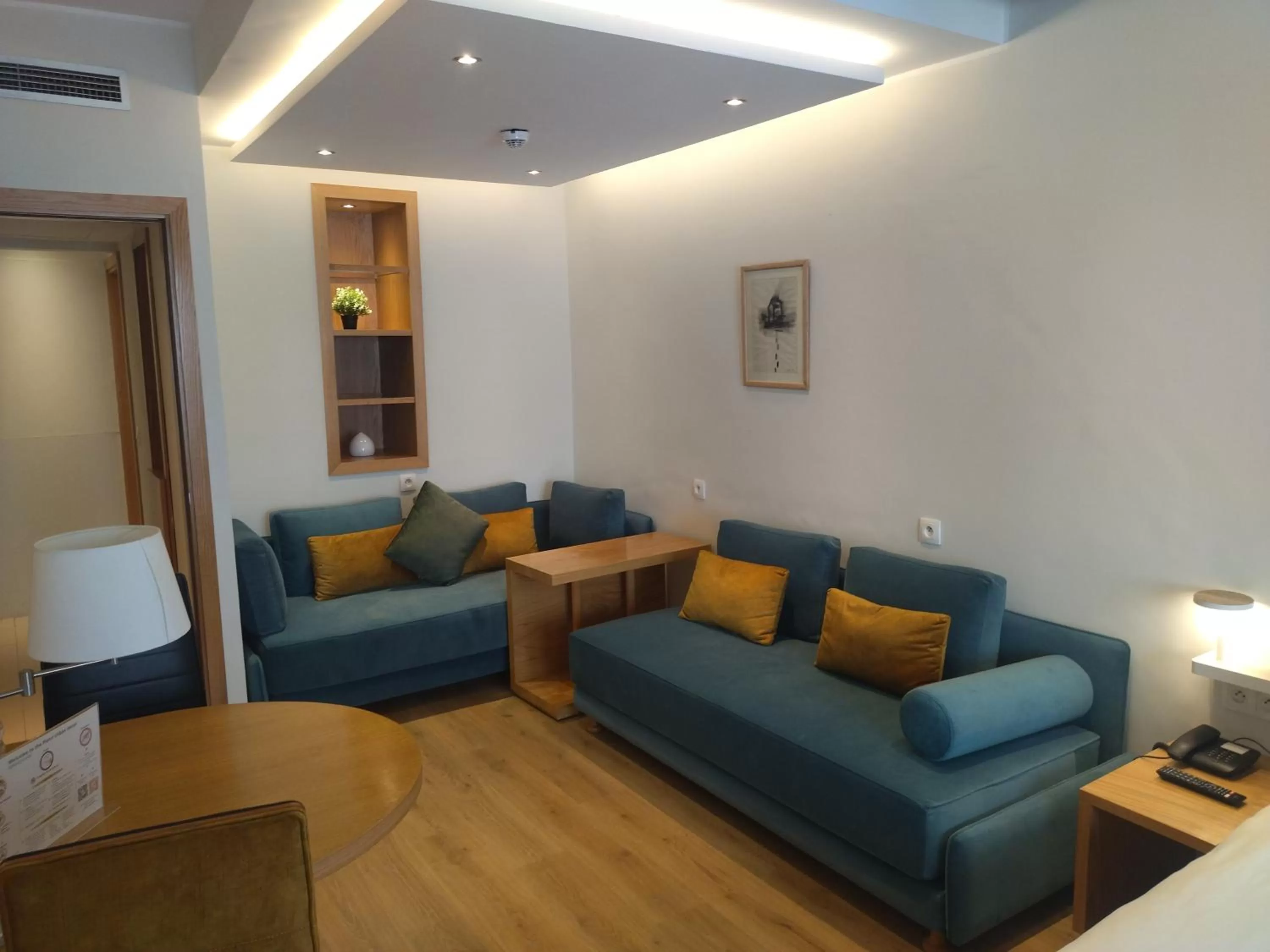 Seating area in Le Pietri Urban Hotel