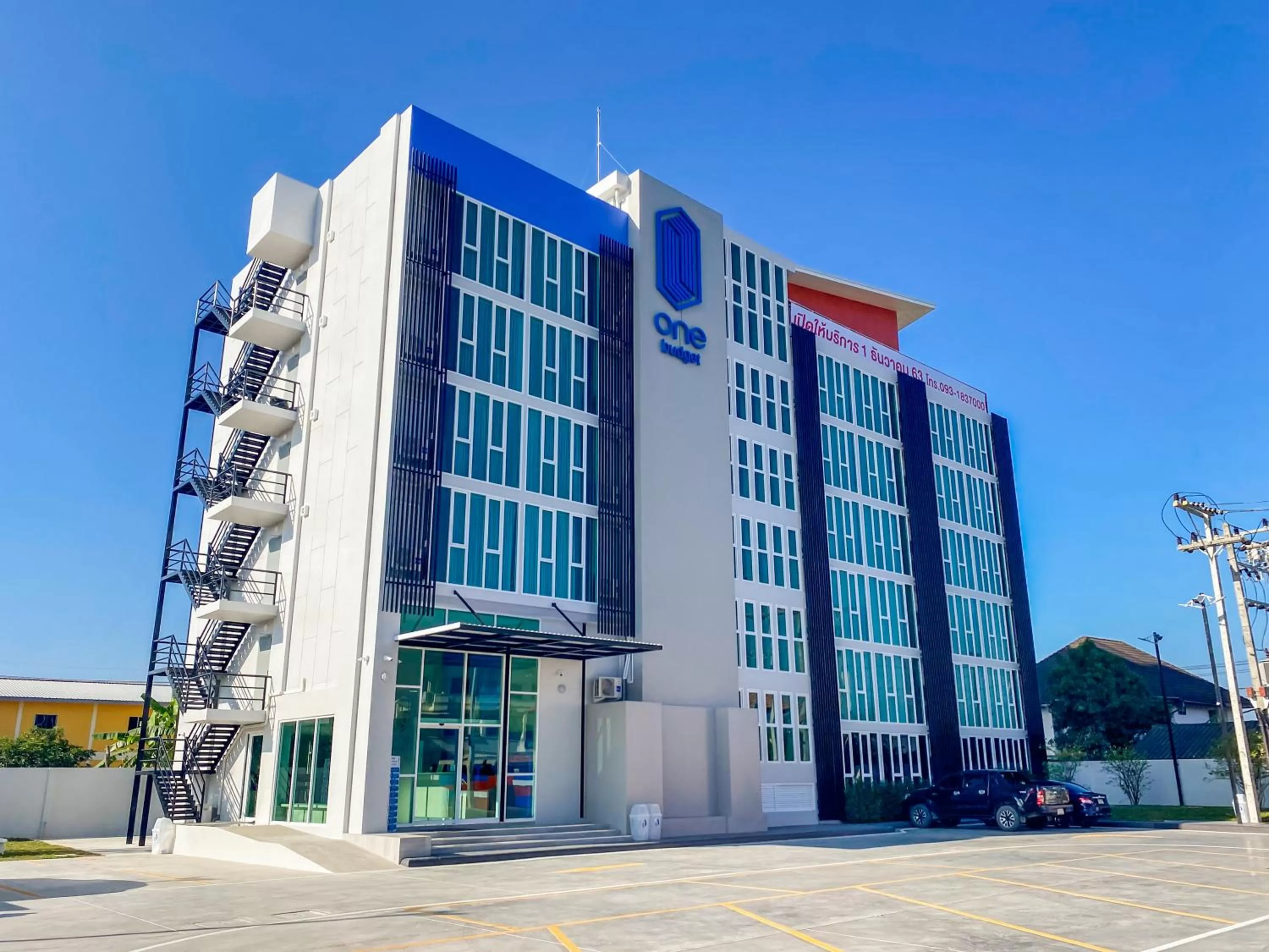 Property building in วัน บัดเจท เชียงราย สนามบิน One Budget Hotel Chiangrai Airport