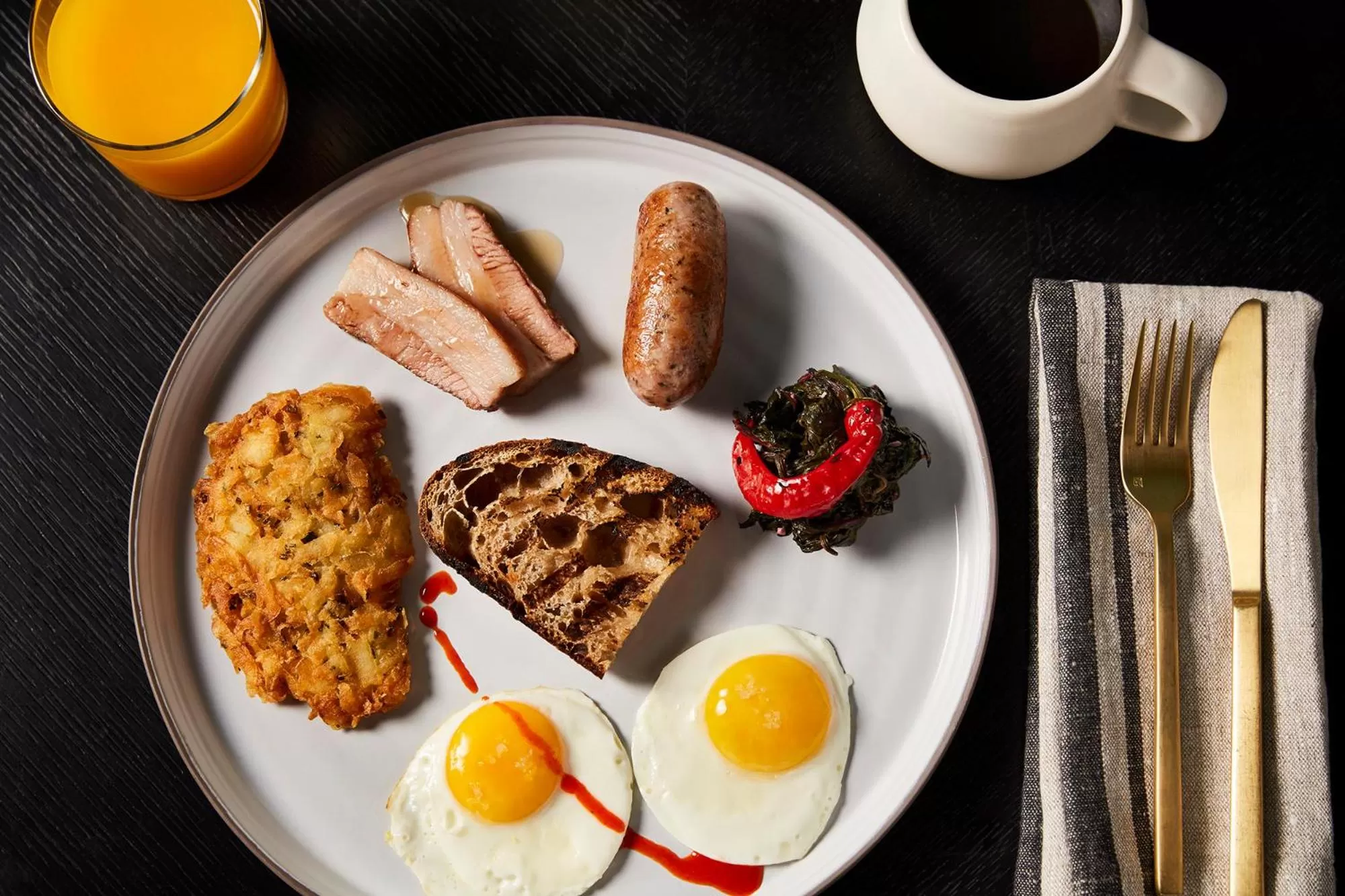 Breakfast in San Francisco Proper Hotel, a Member of Design Hotels