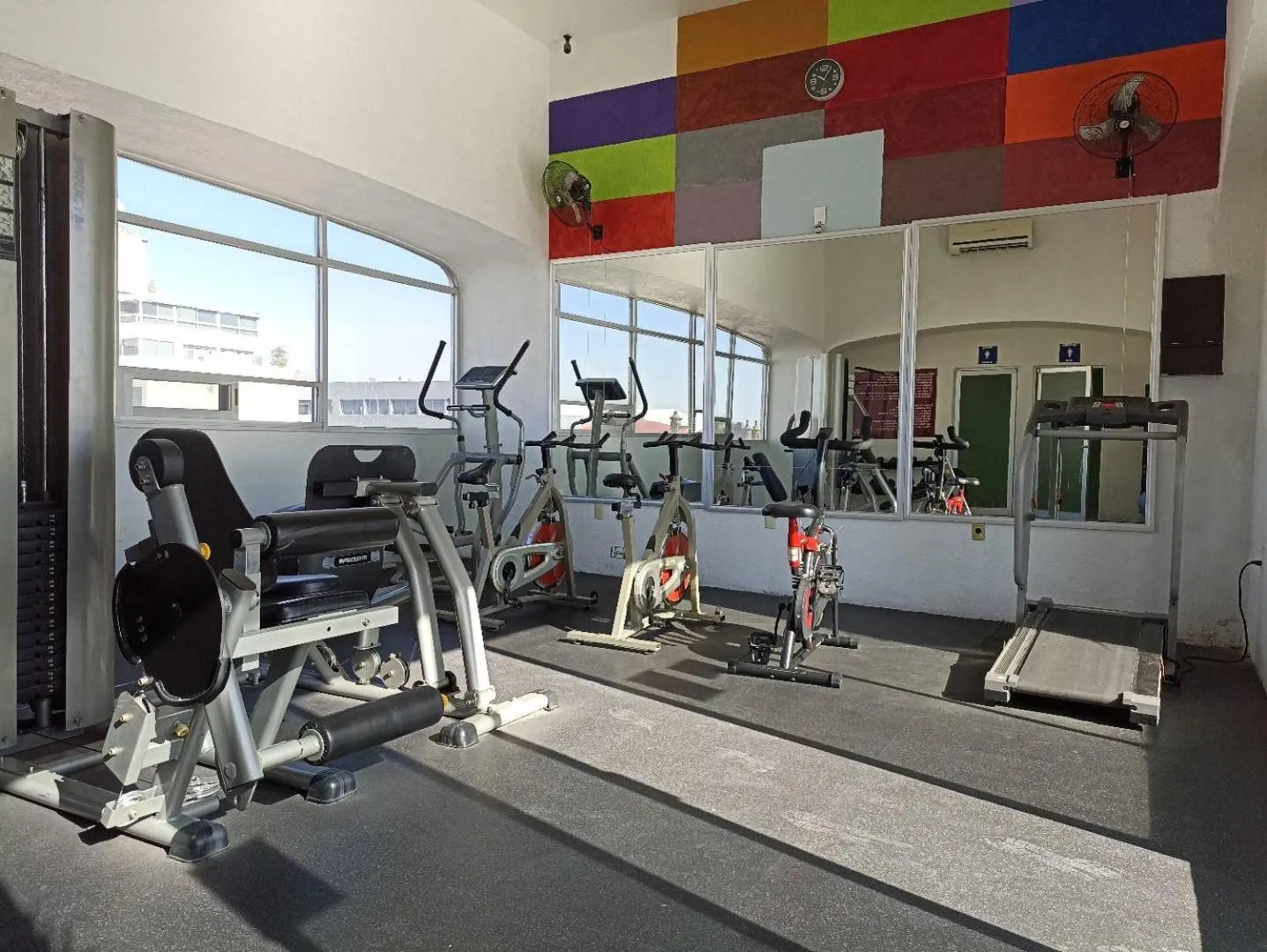 Fitness centre/facilities in Roma Guadalajara in downtown