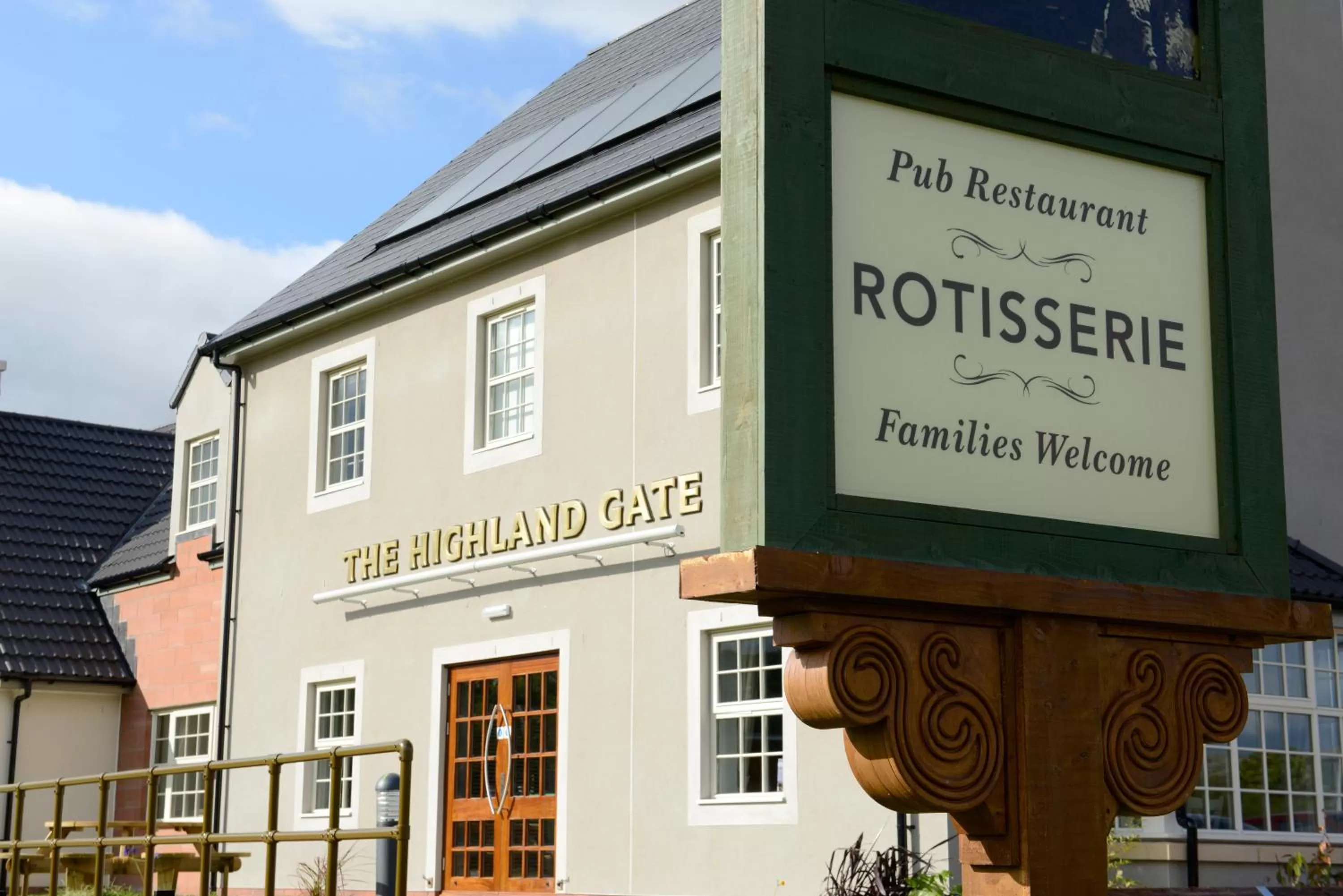 Property building in Highland Gate, Stirling by Marston's Inns