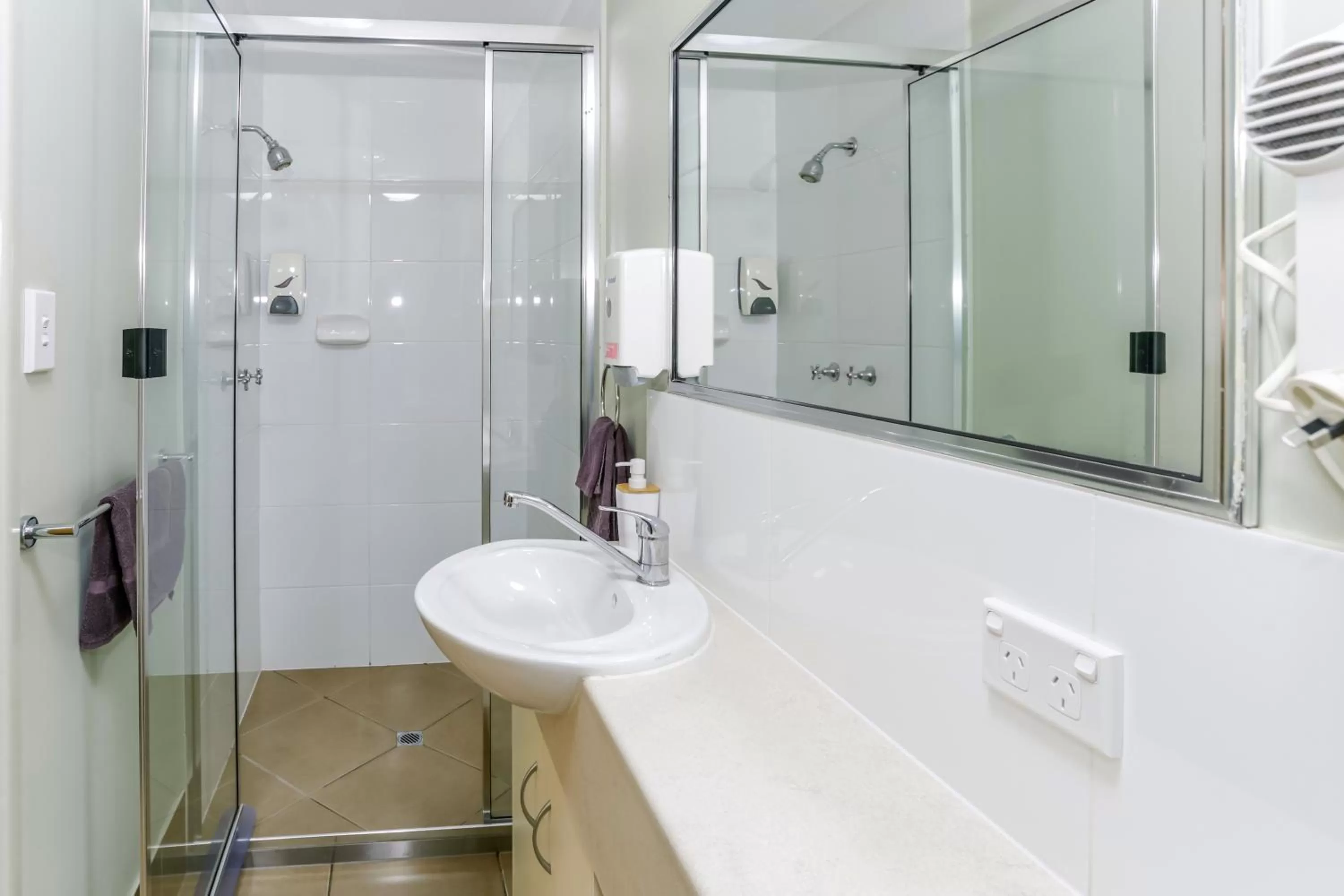 Bathroom in Matilda Motel