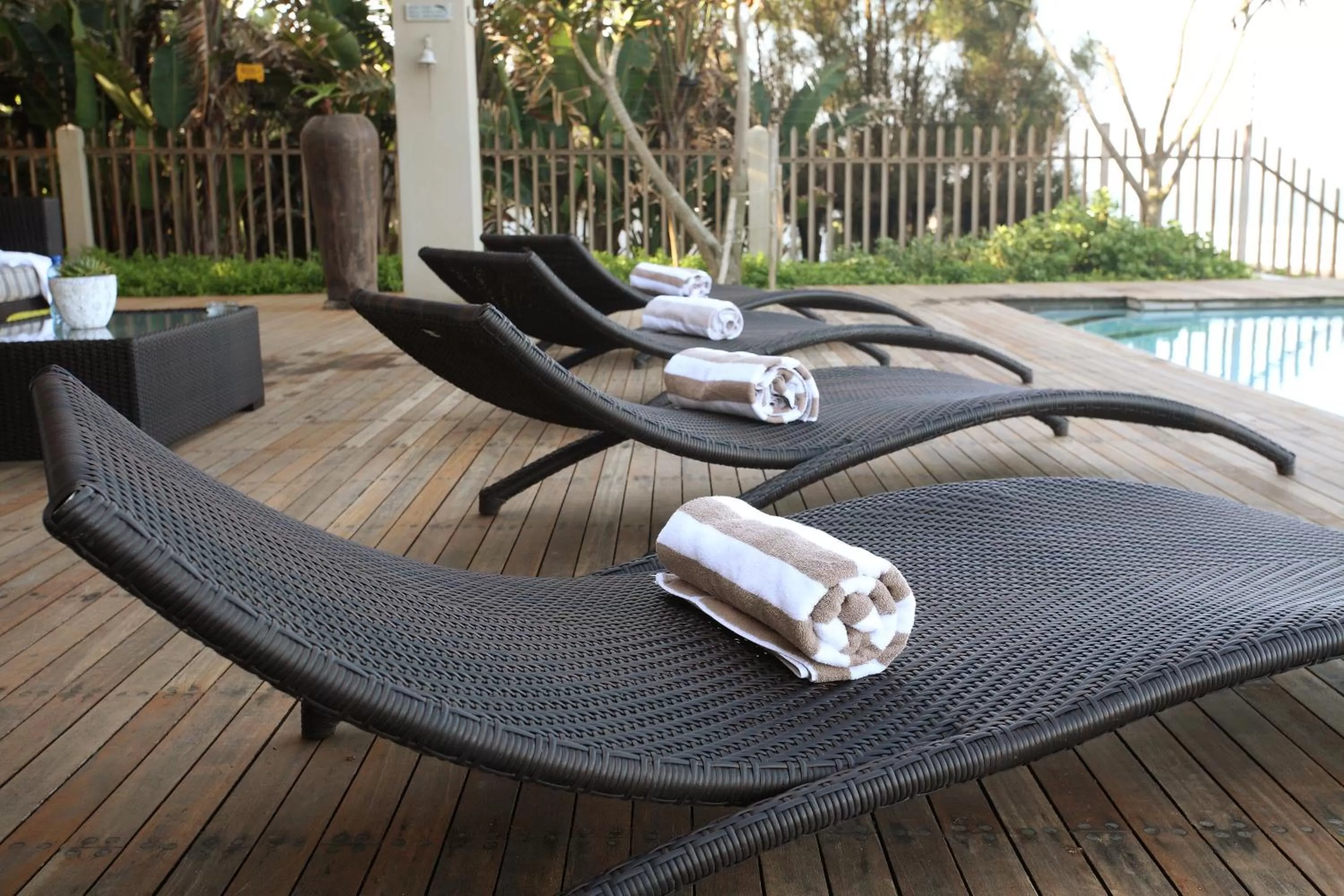 Swimming pool in Canelands Beach Club