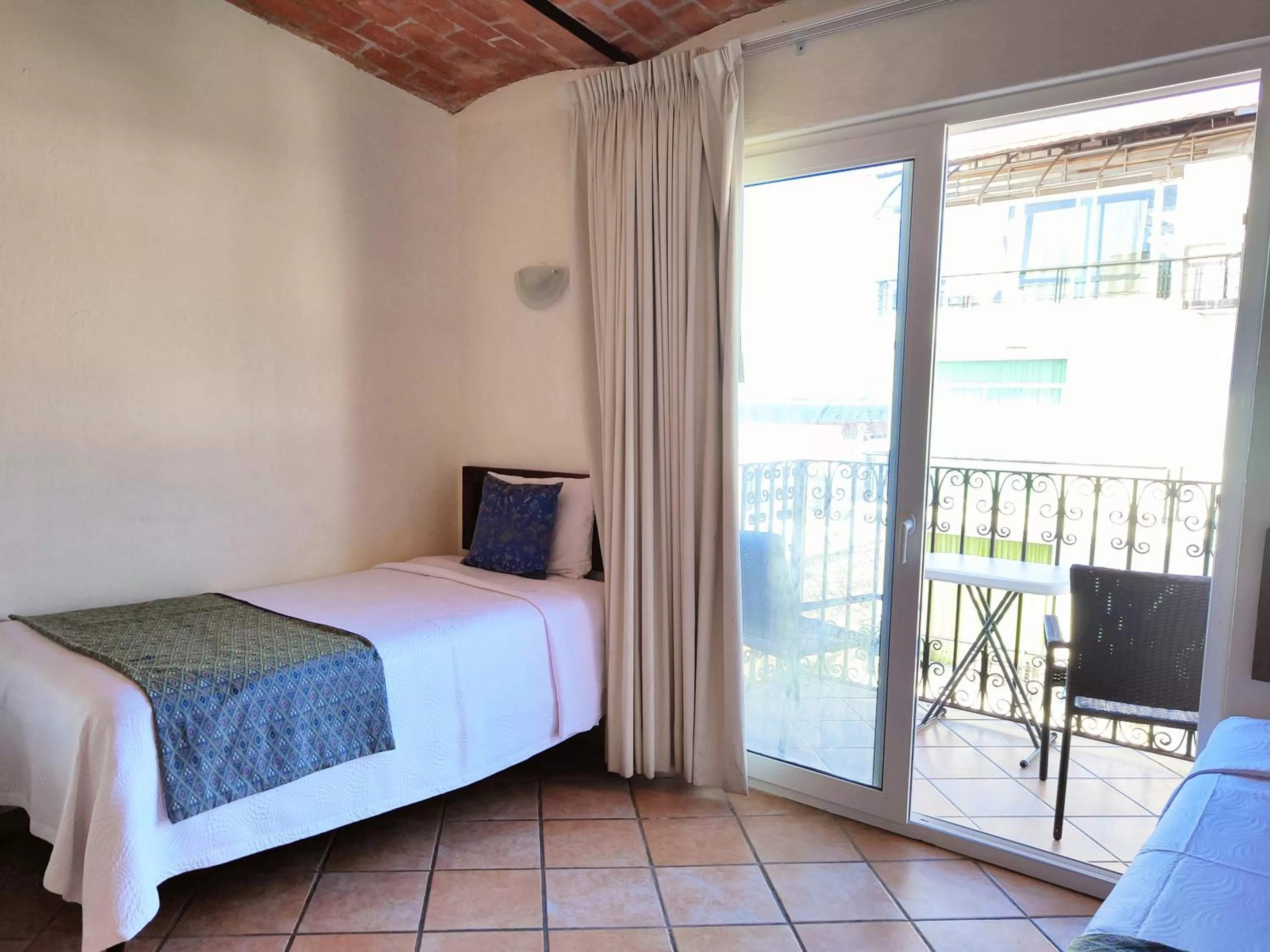 Bed in Hotel El Pescador