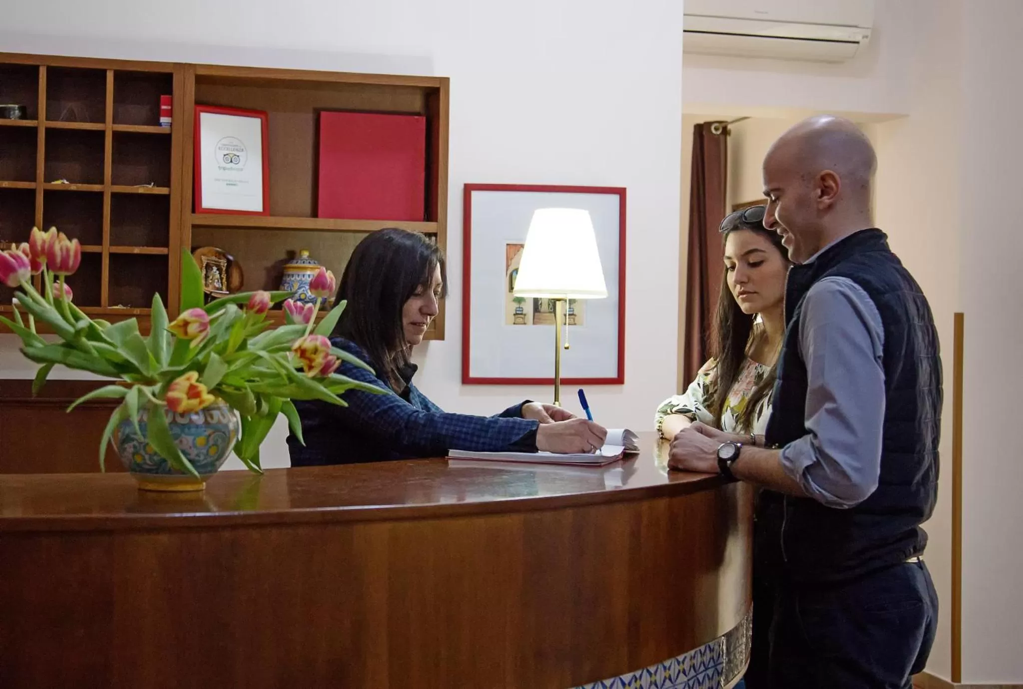 Lobby or reception in Garibaldi Relais