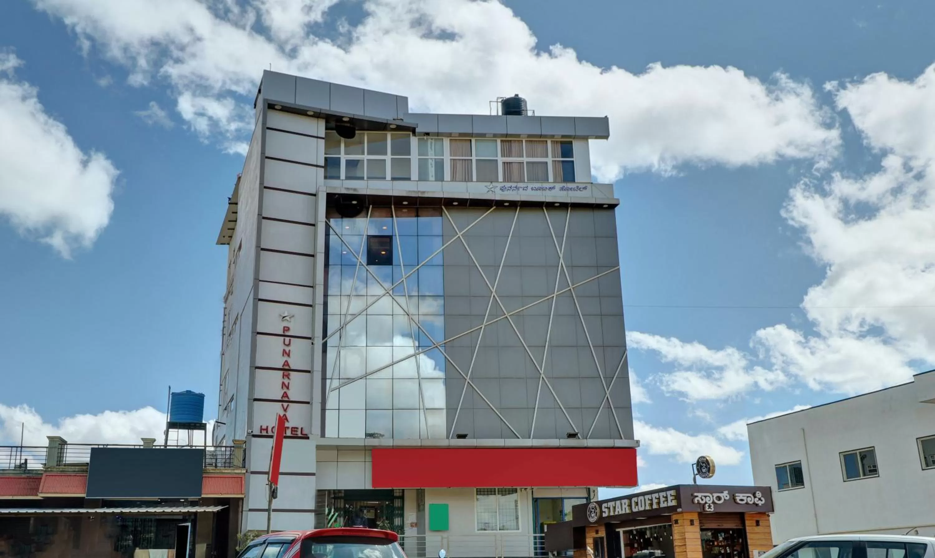 Facade/entrance, Property Building in Treebo Trend Punarnava Bypass Road