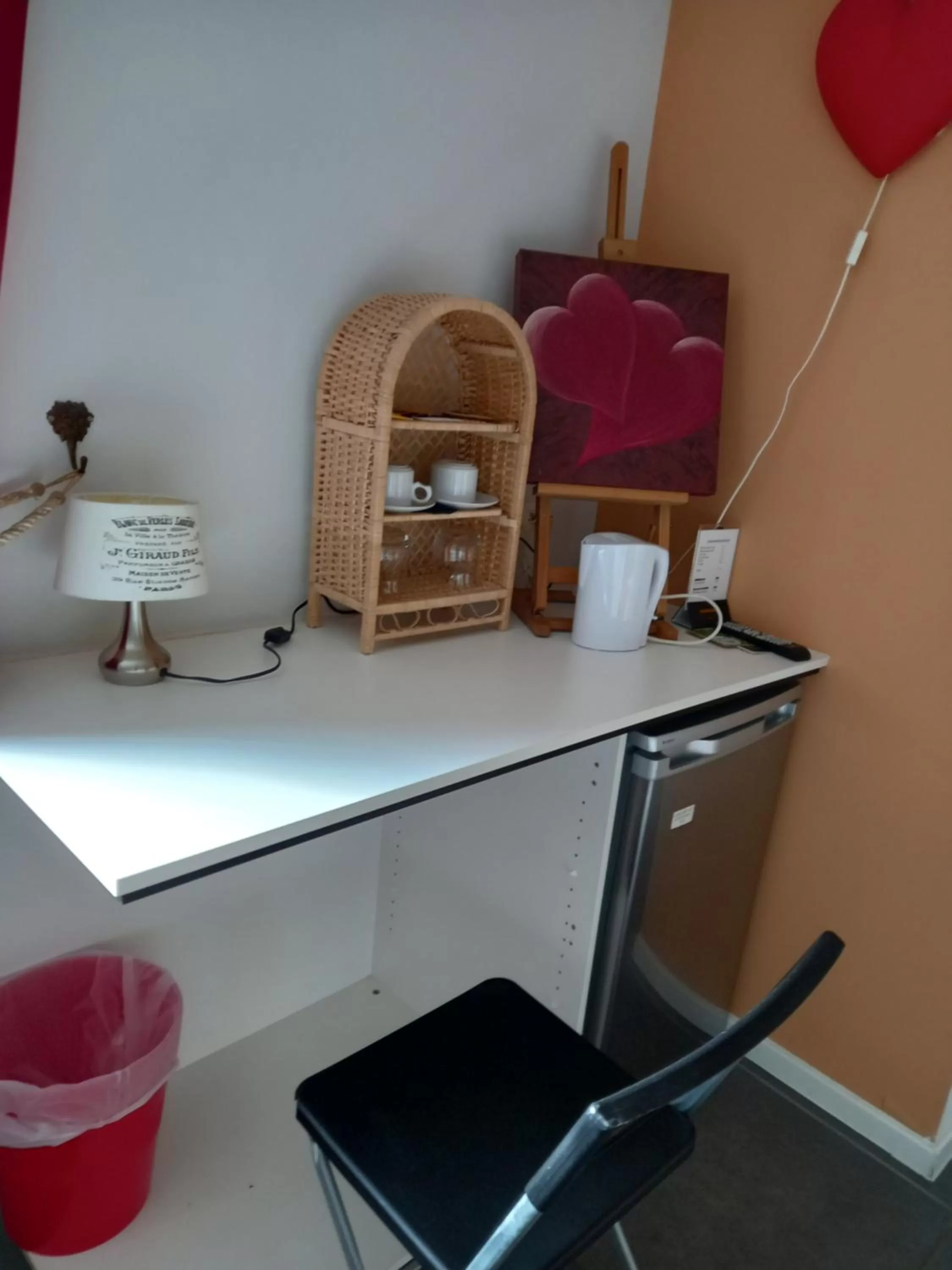 Kitchen/Kitchenette in B&B Aalsters genot