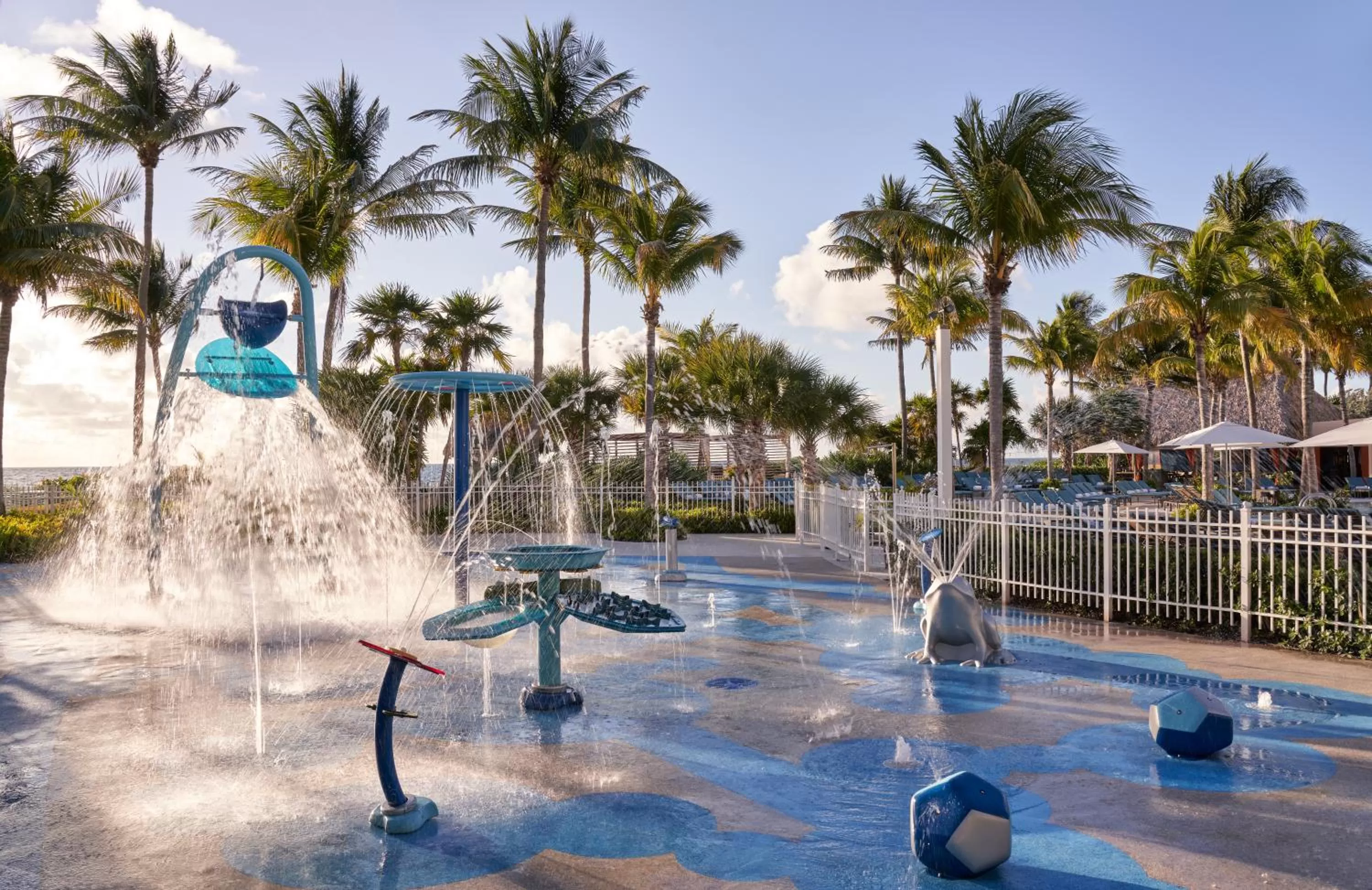 Aqua park in The Ritz-Carlton Key Biscayne, Miami