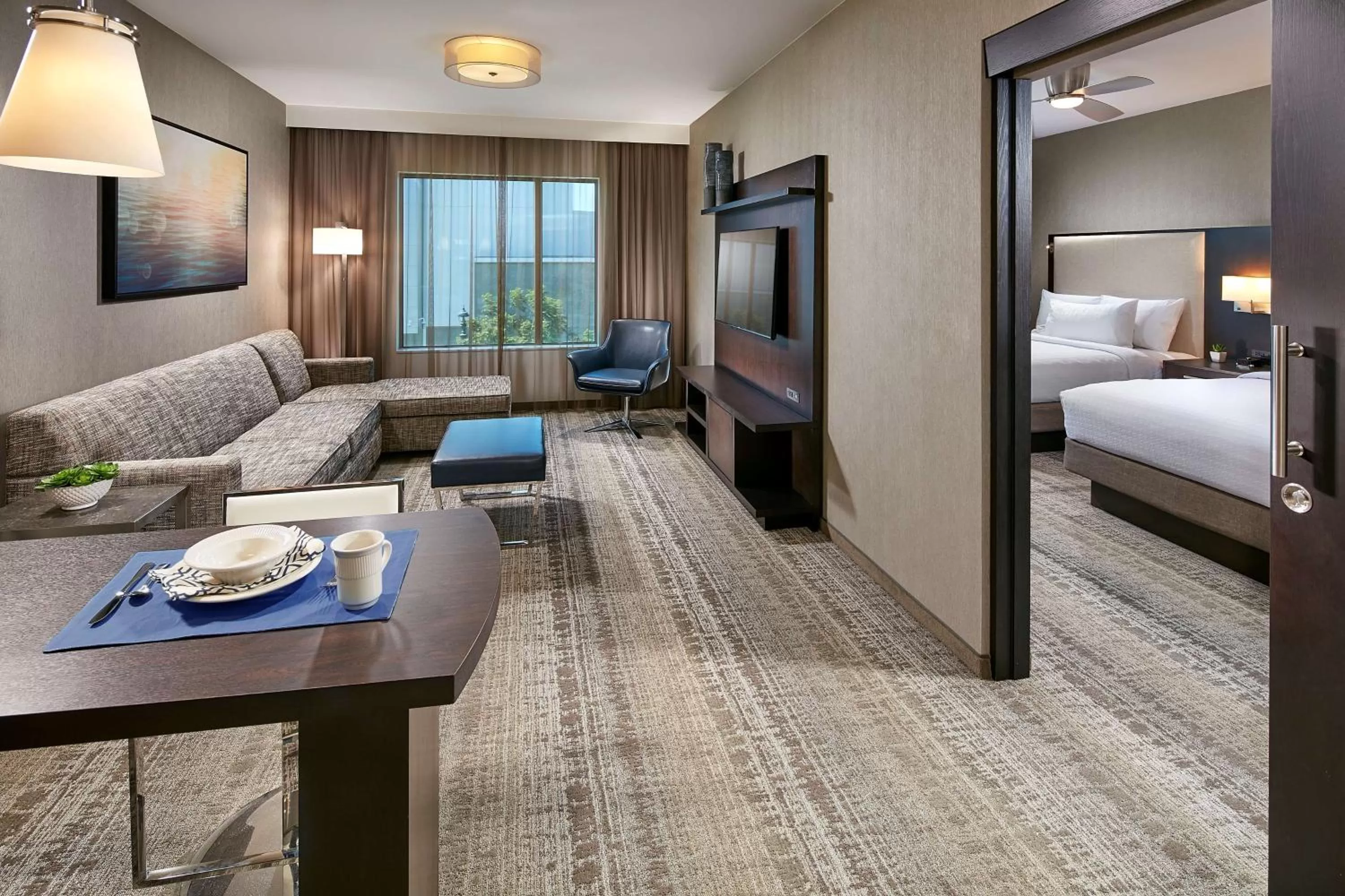 Bedroom, Bed in Homewood Suites by Hilton San Diego Downtown/Bayside