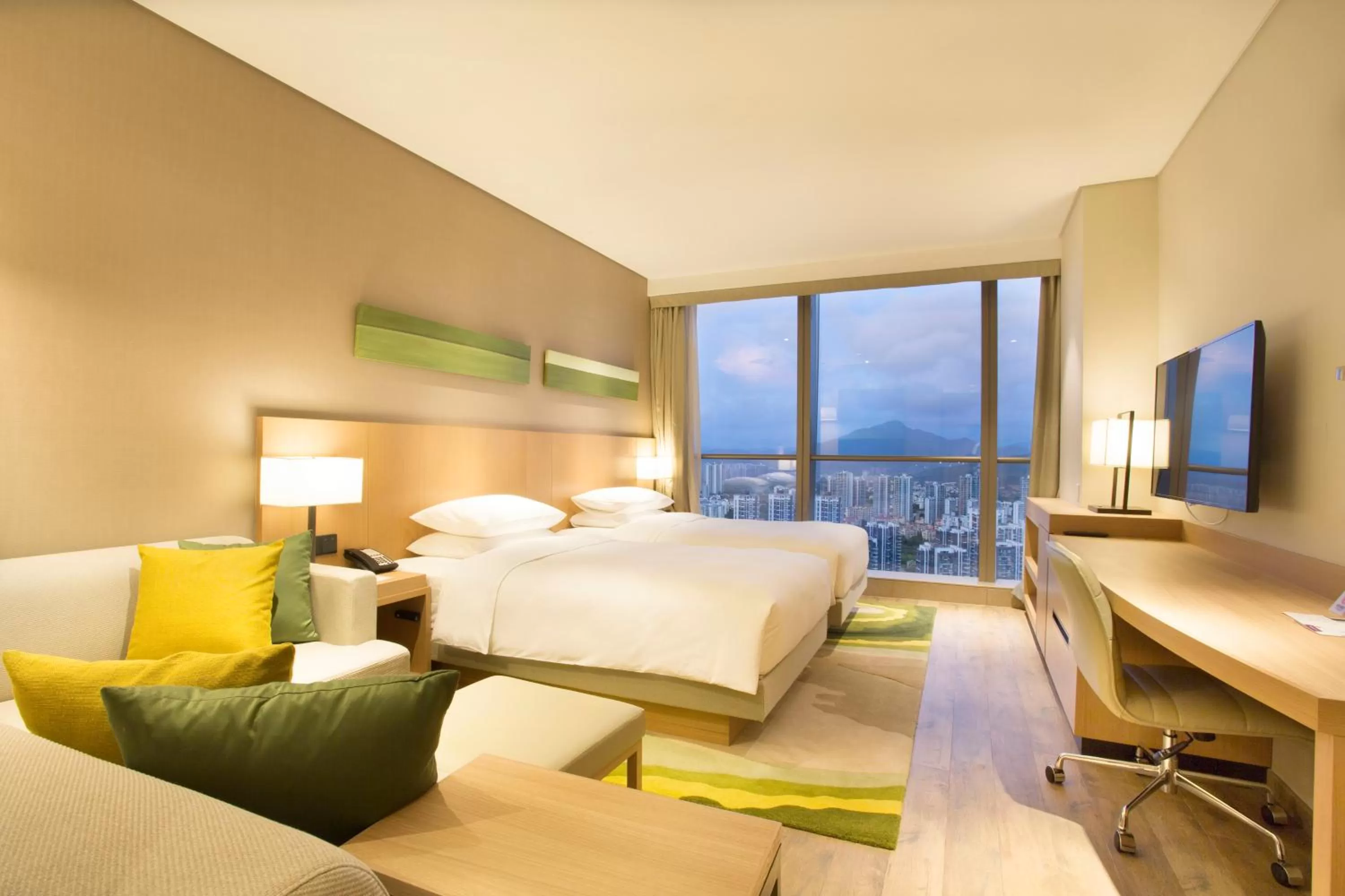 Photo of the whole room, Bed in Hyatt Place Sanya City Center