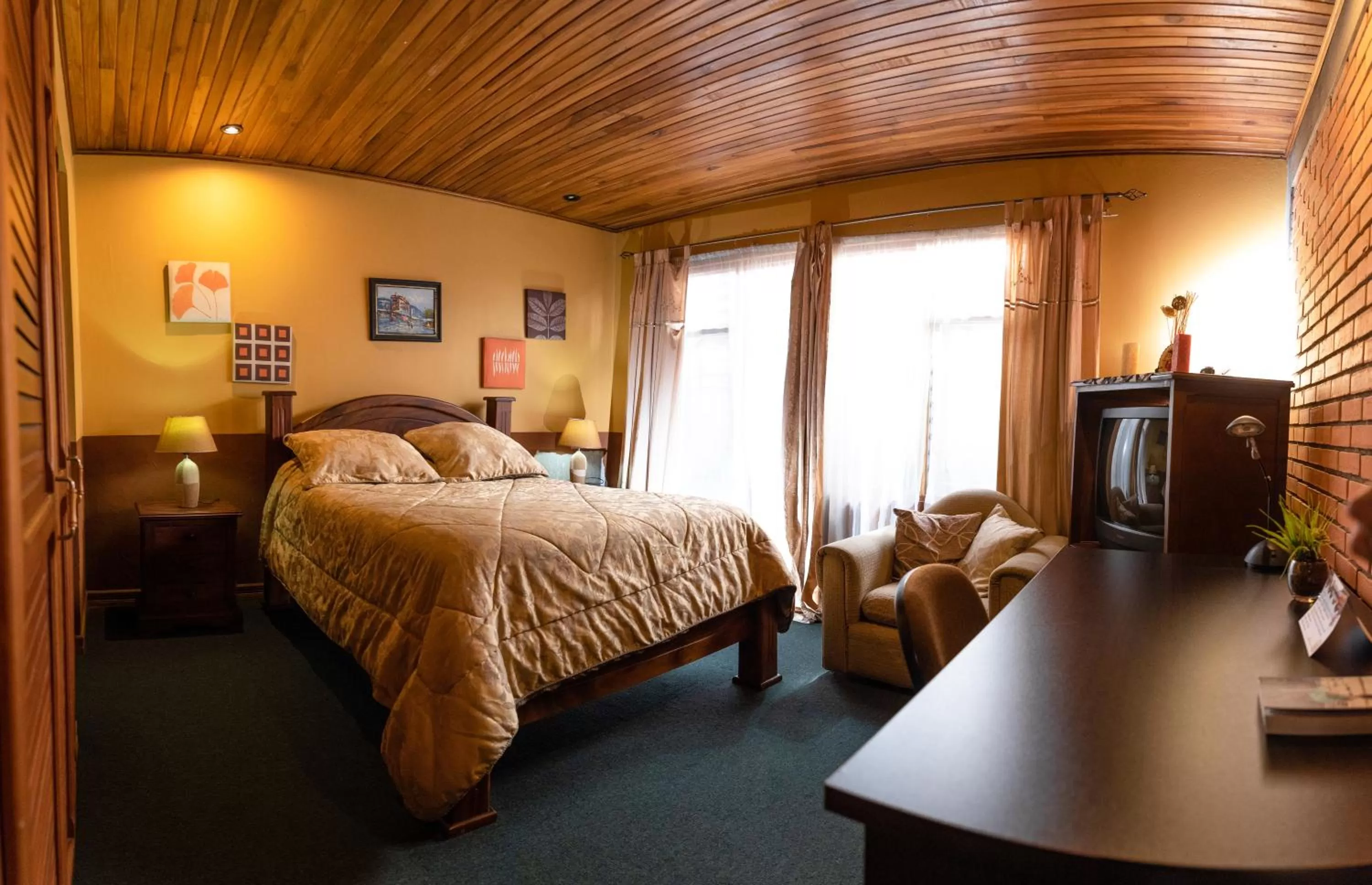 Bed in La Casa de Mamá Coyita