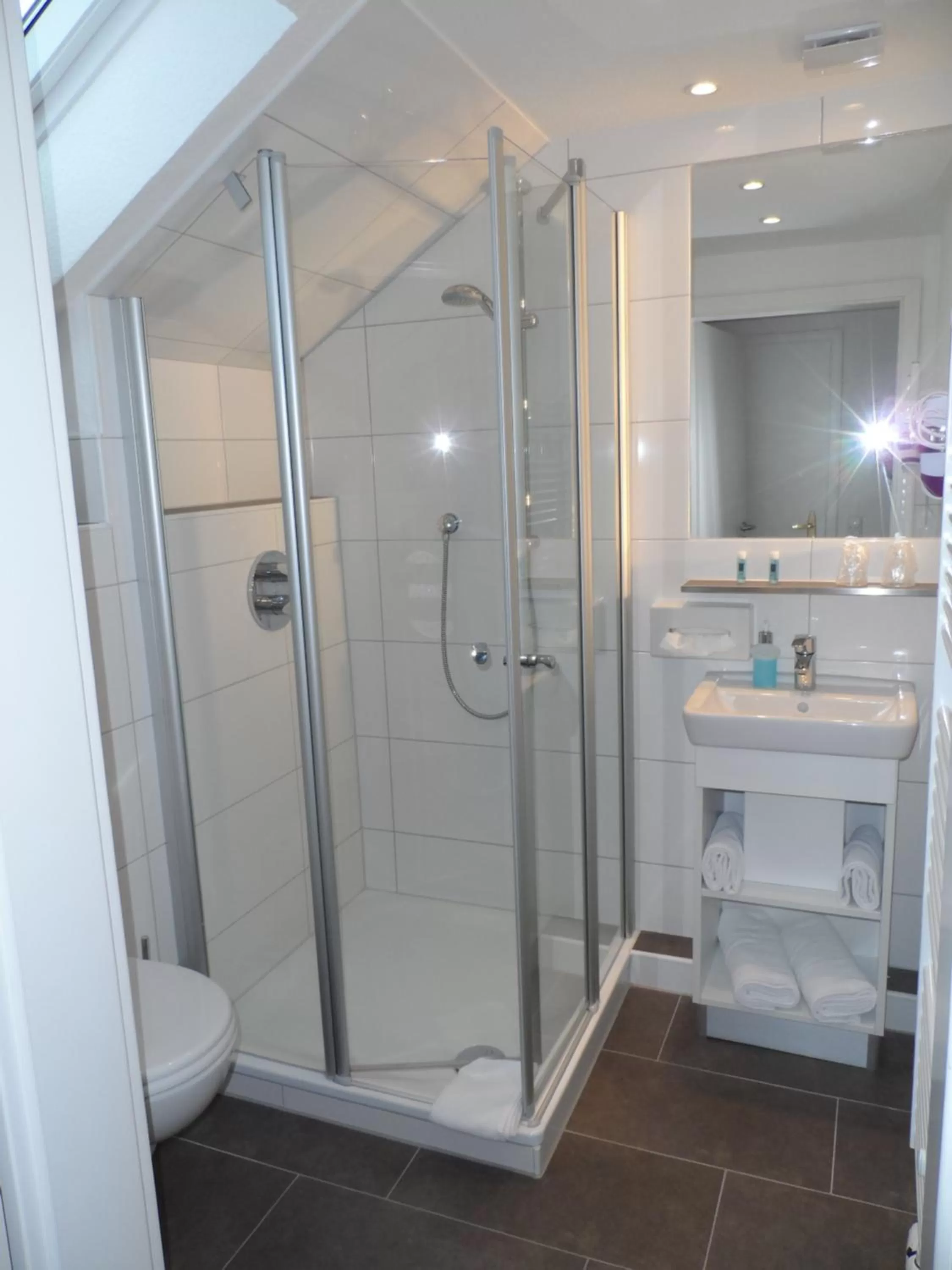 Photo of the whole room, Bathroom in Hotel Waldquelle