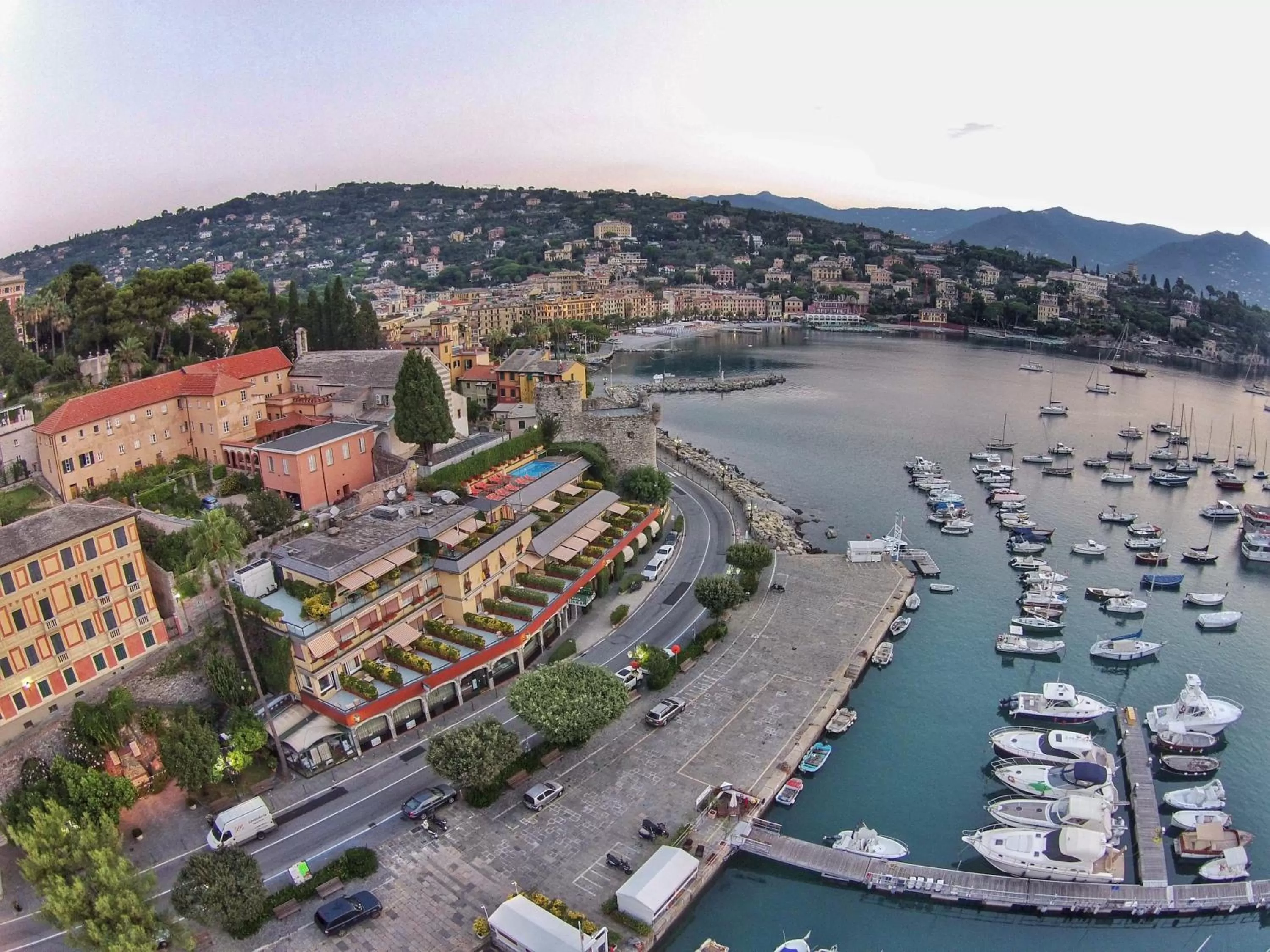 Bird's eye view in Hotel Laurin