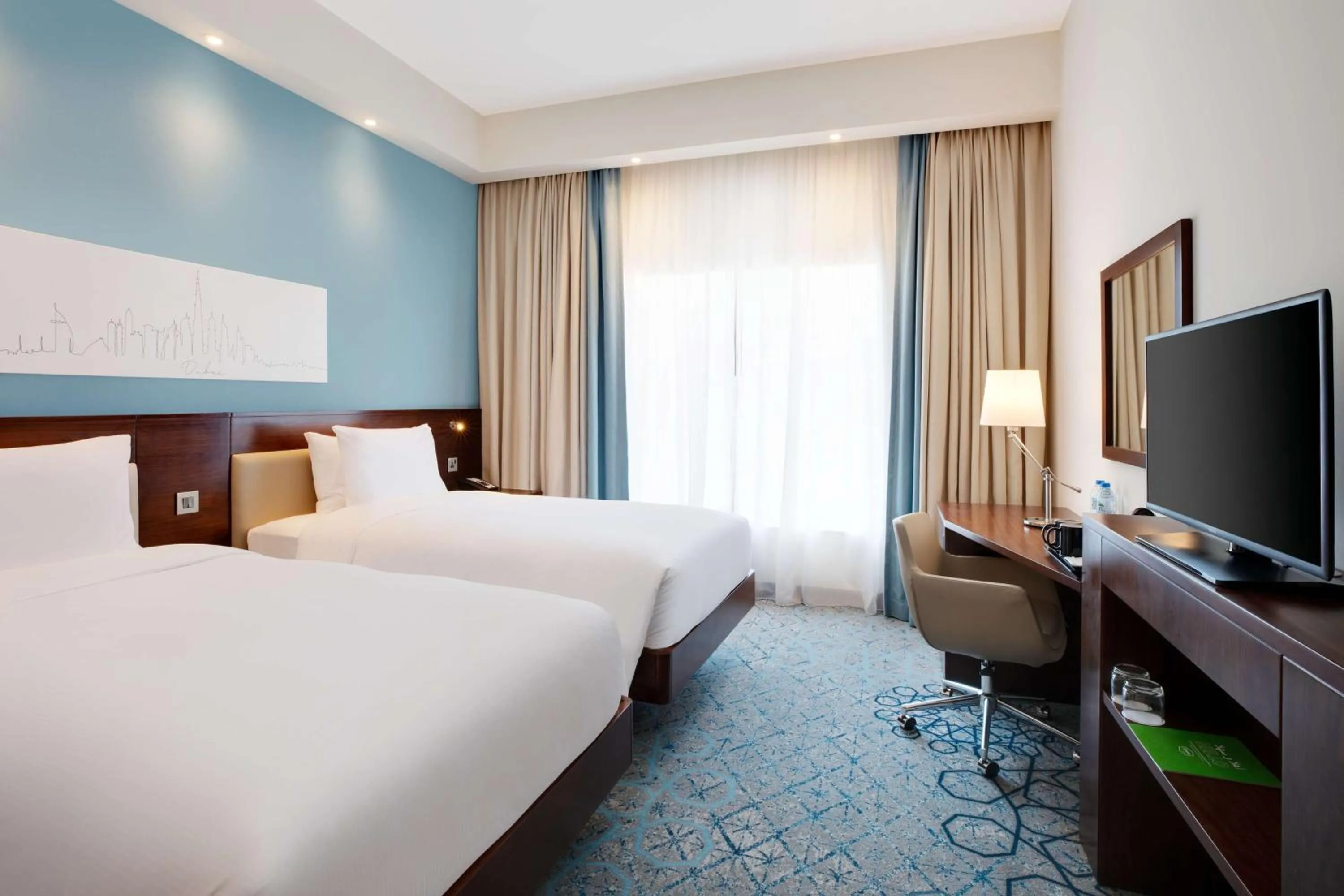 Bed in Hampton By Hilton Dubai Al Barsha