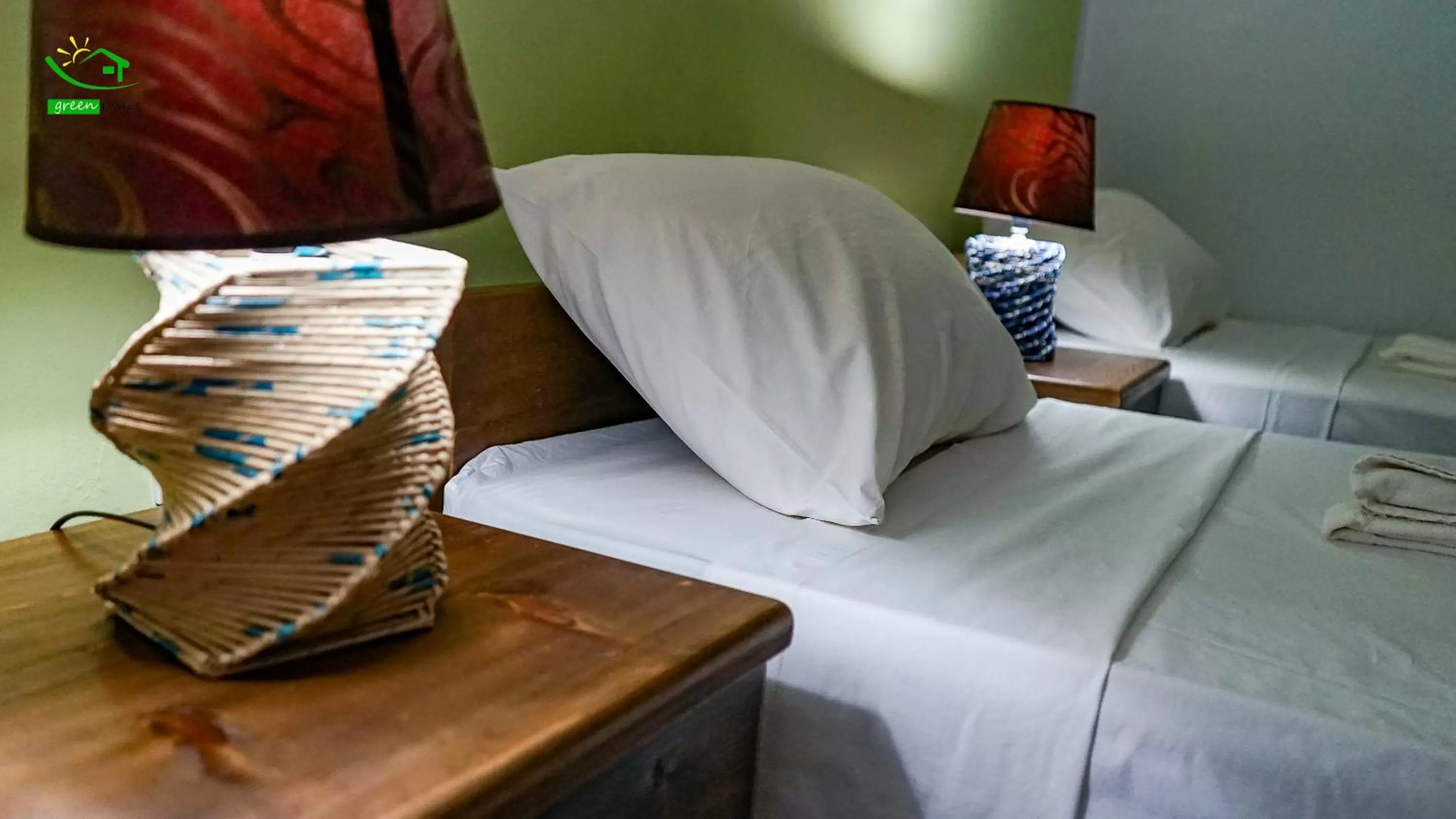 Bed in Pousada Green Place