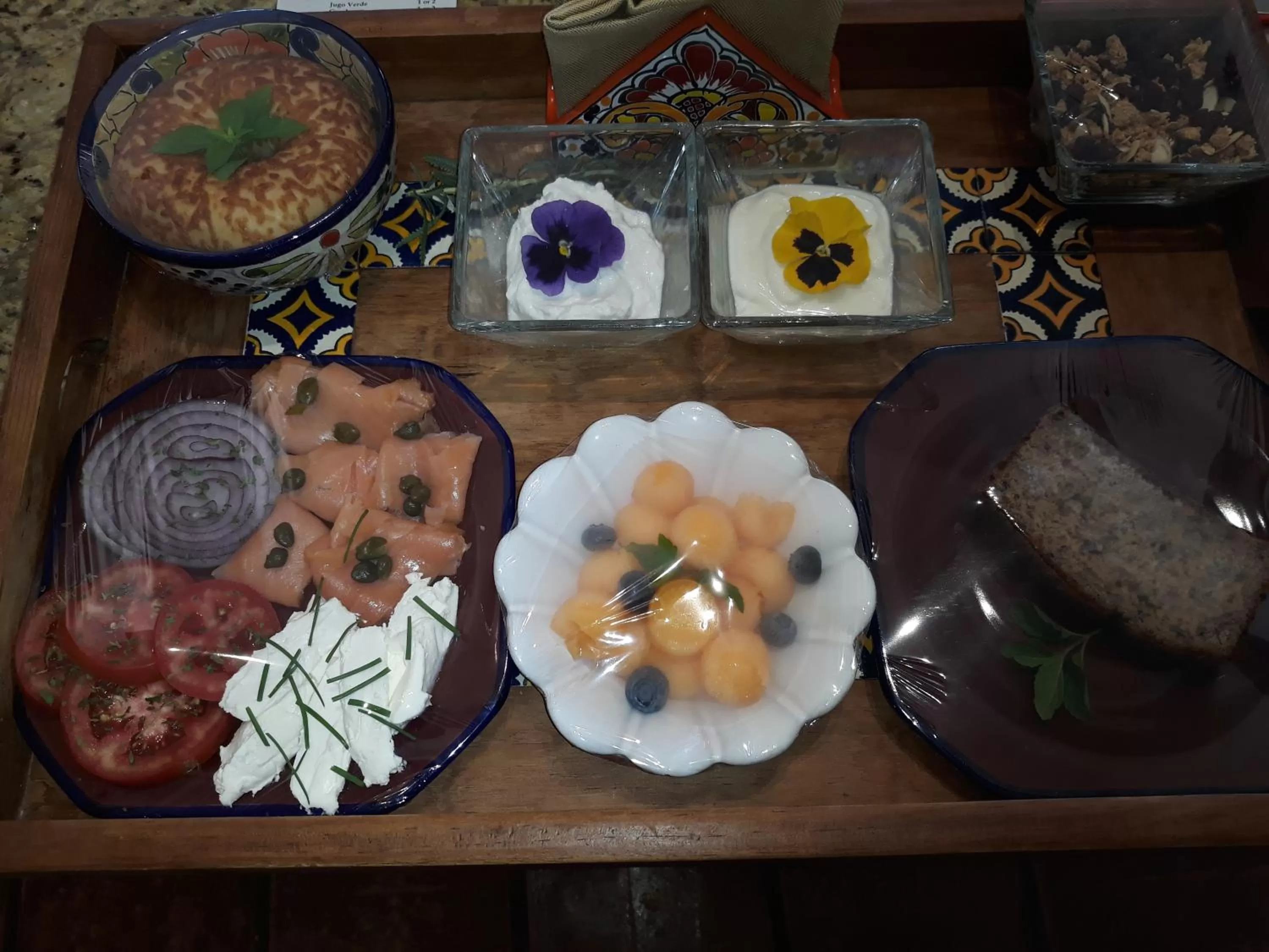 Breakfast in Las Terrazas