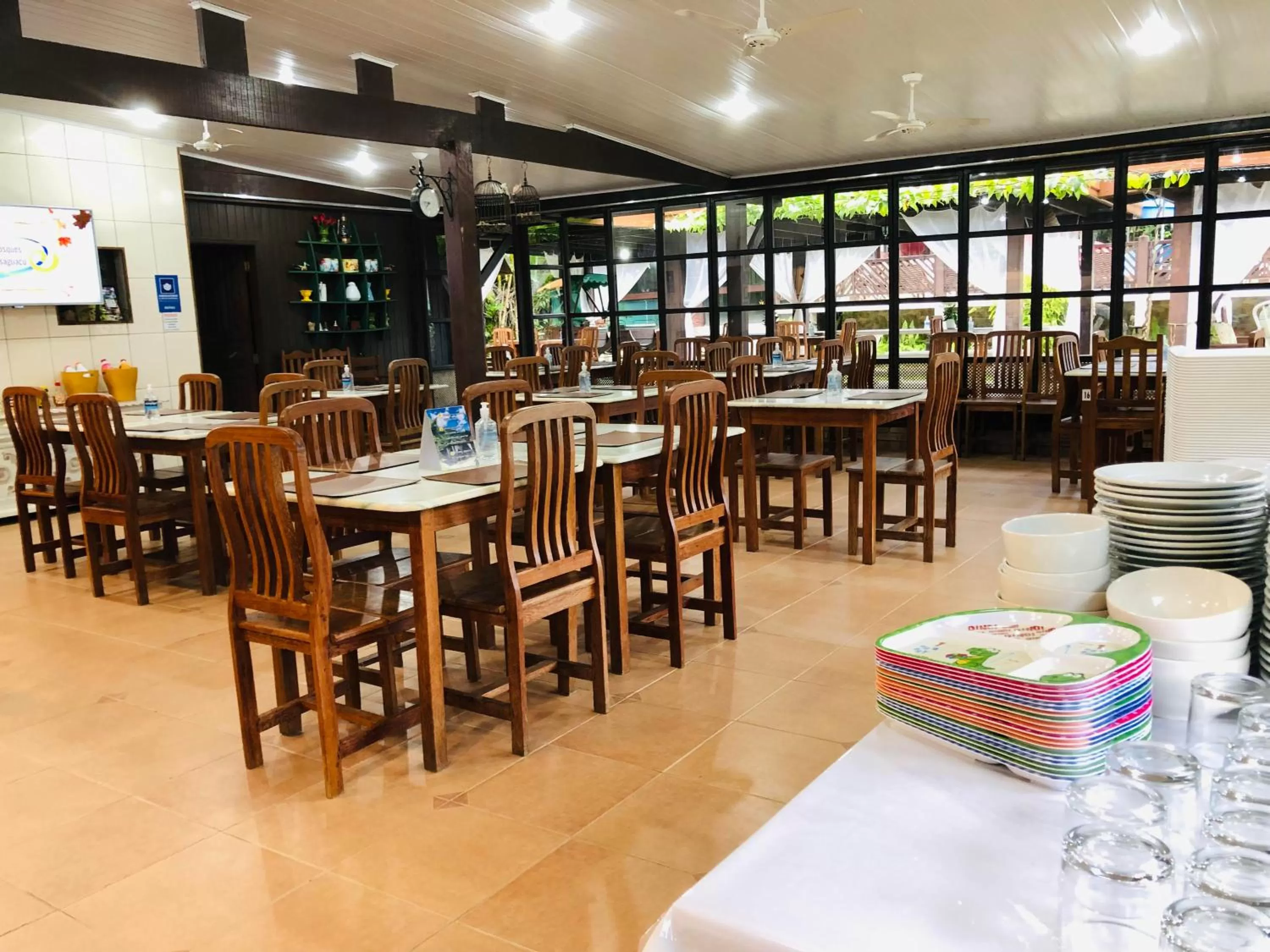 Restaurant/places to eat in Hotel Bosques do Massaguaçu