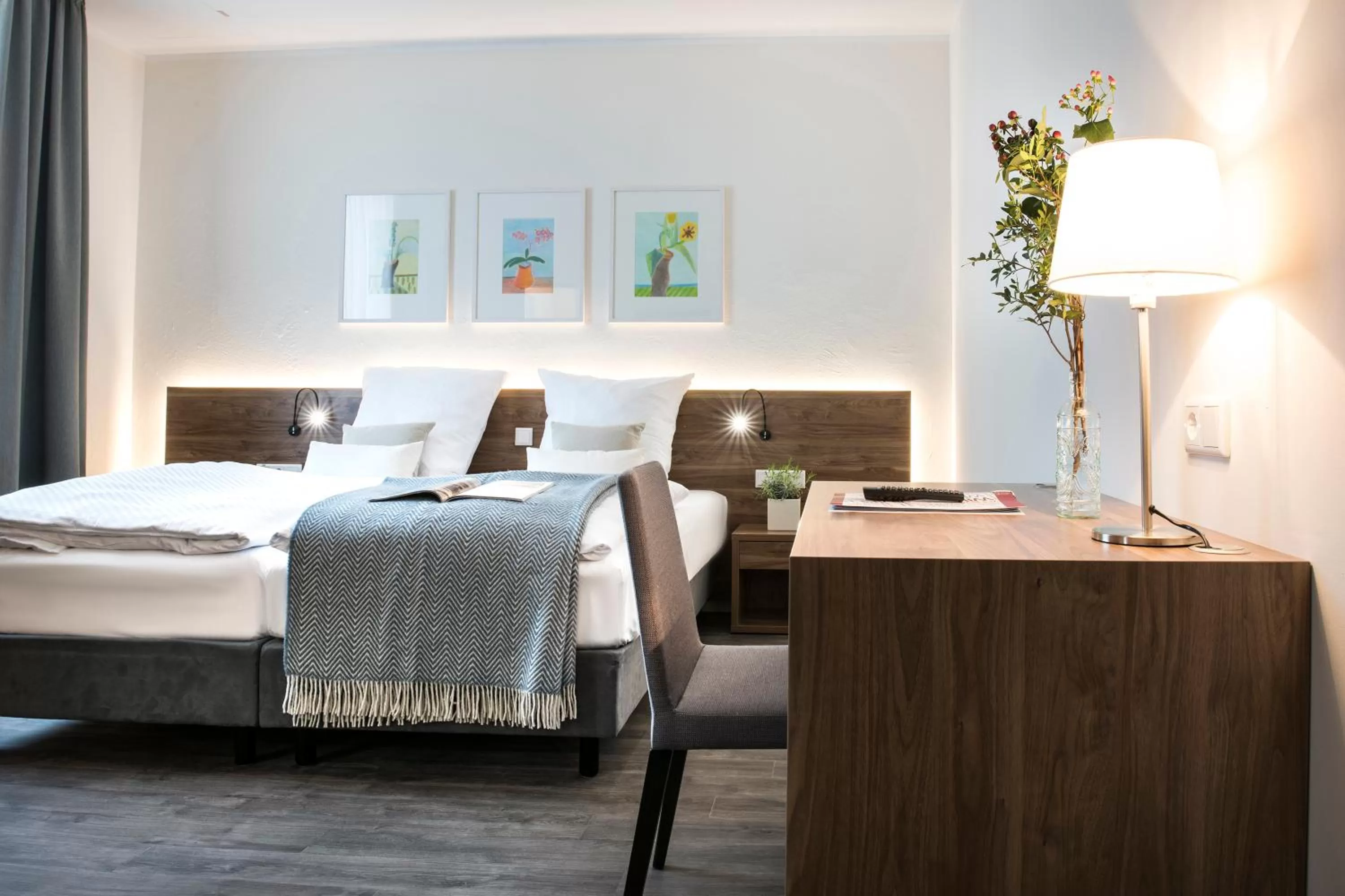 Decorative detail, Bed in Alexianer Hotel am Wasserturm