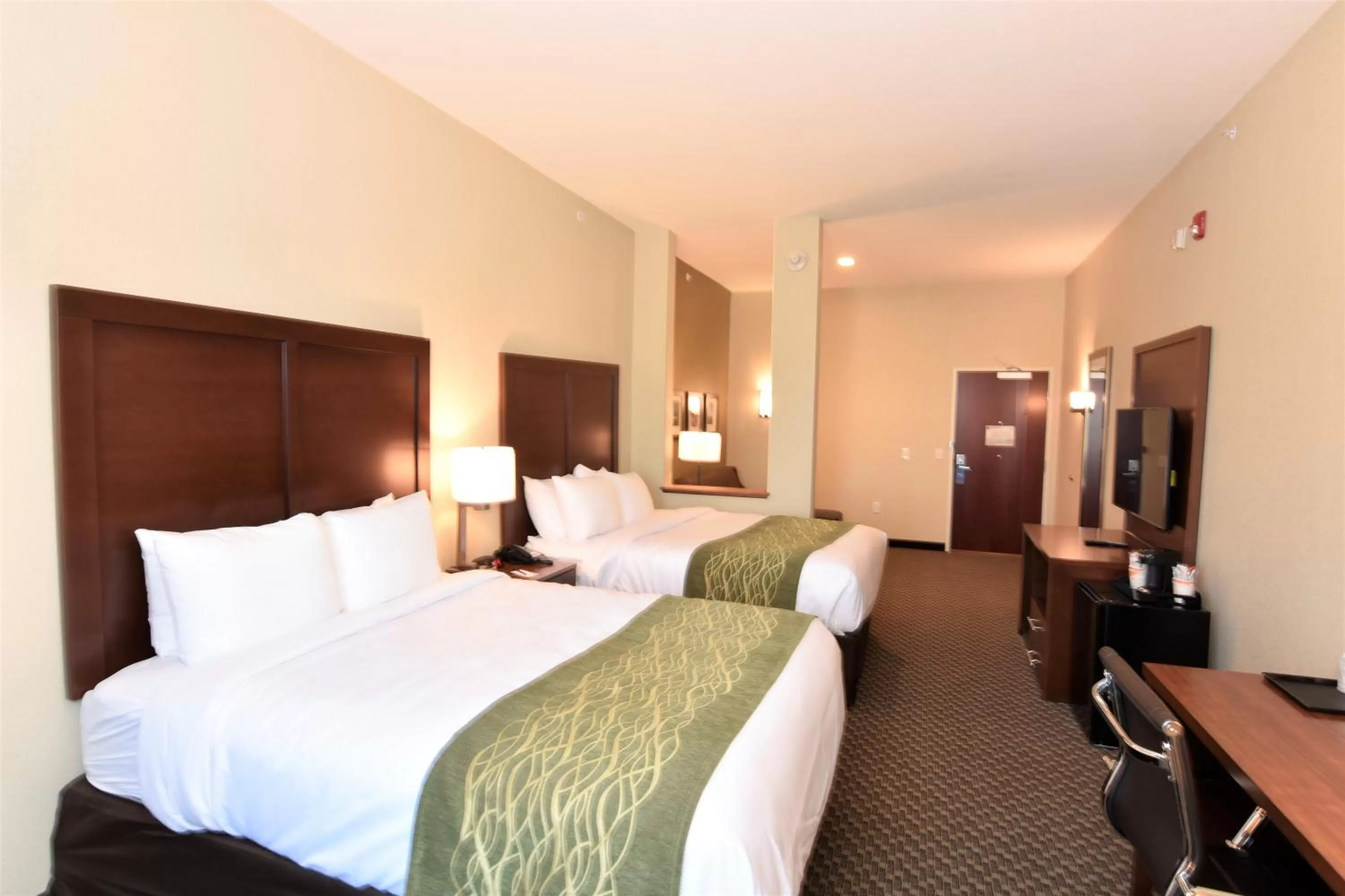 Bed in Comfort Inn & Suites Rock Hill Northeast