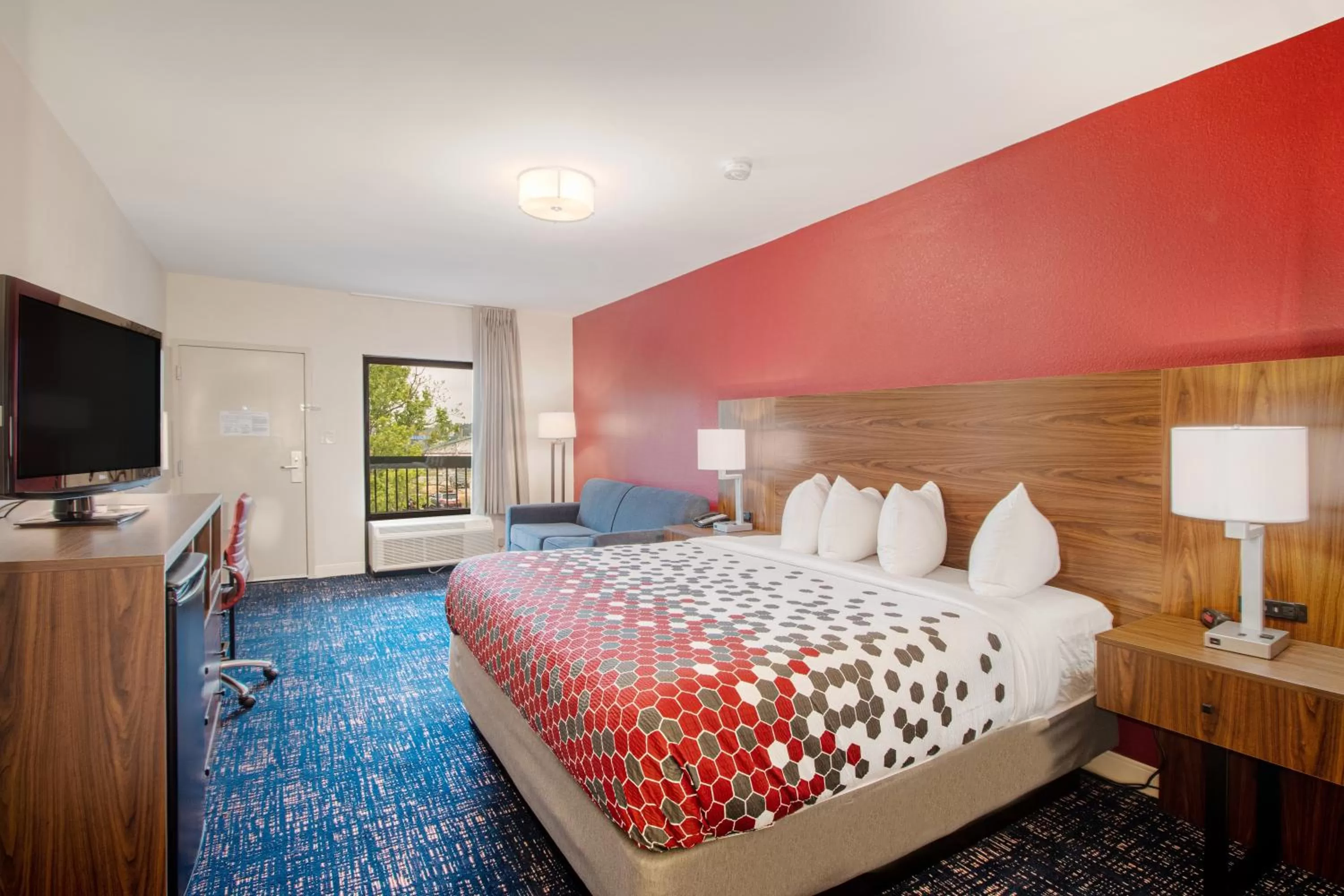 TV and multimedia, Bed in Econo Lodge Inn & Suites Foley-North Gulf Shores