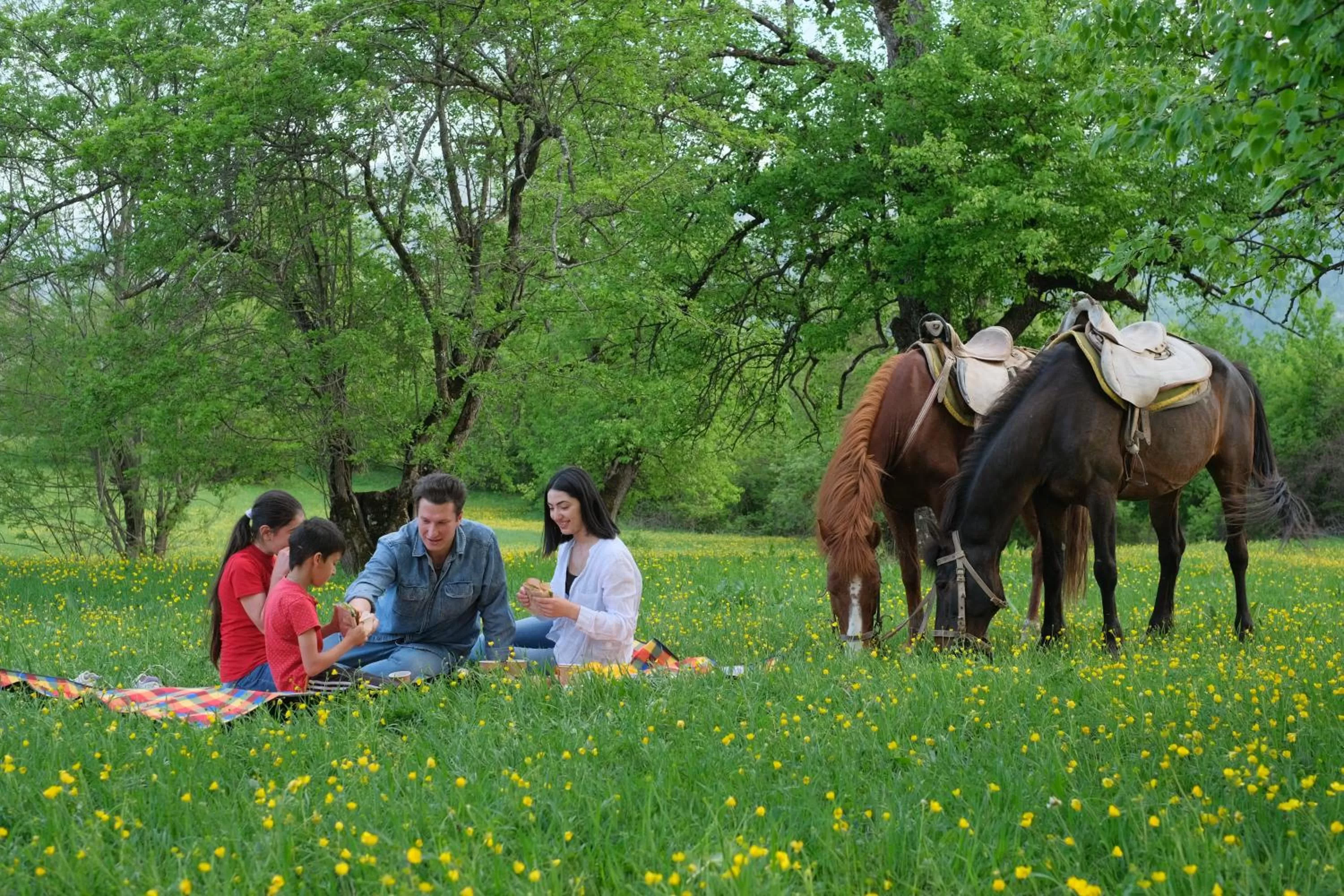 Horse-riding in Apaga Resort