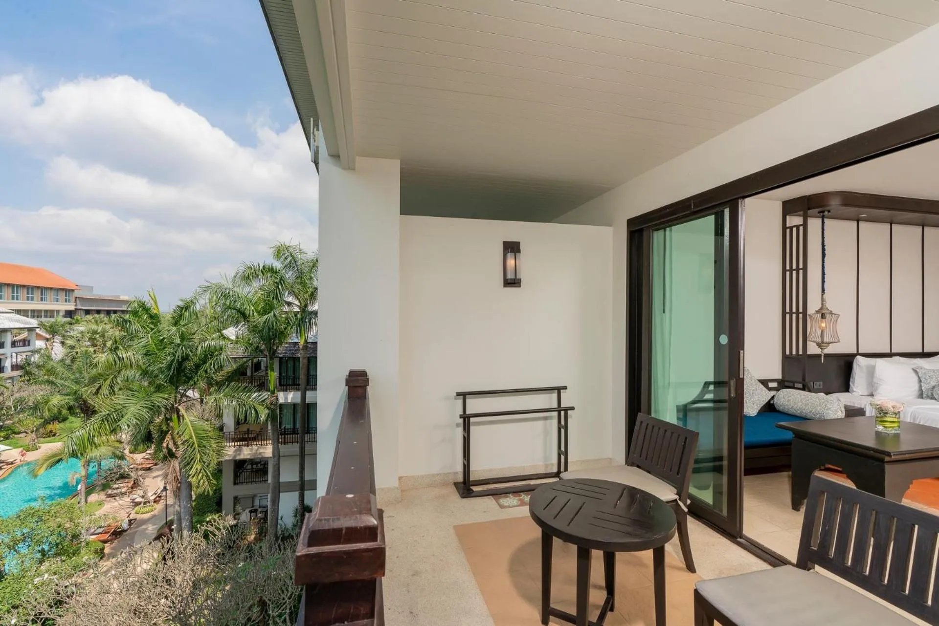 Balcony/Terrace in Ravindra Beach Resort & Spa - SHA Extra Plus