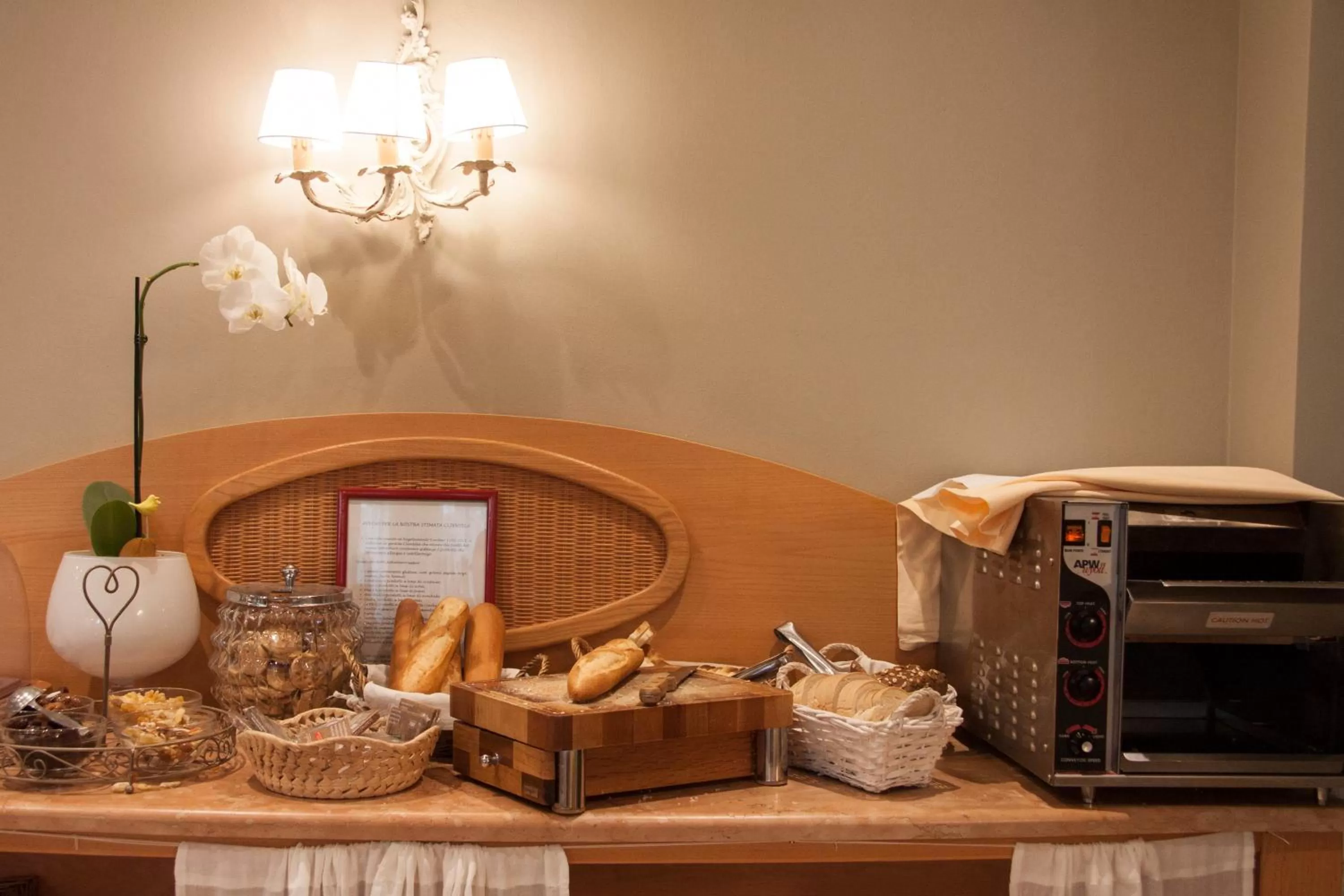 Buffet breakfast in Hotel Berta