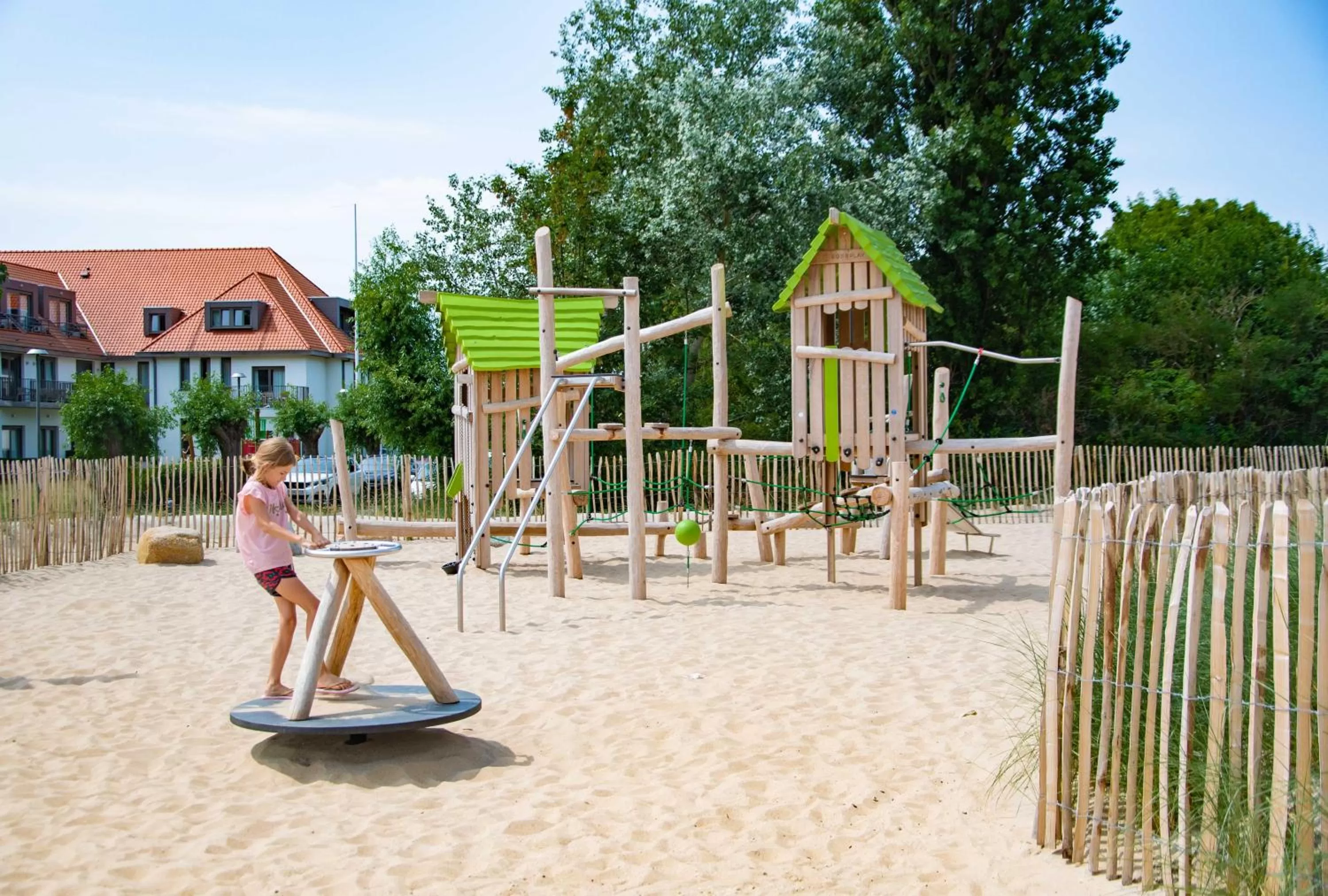 Children play ground in West Bay