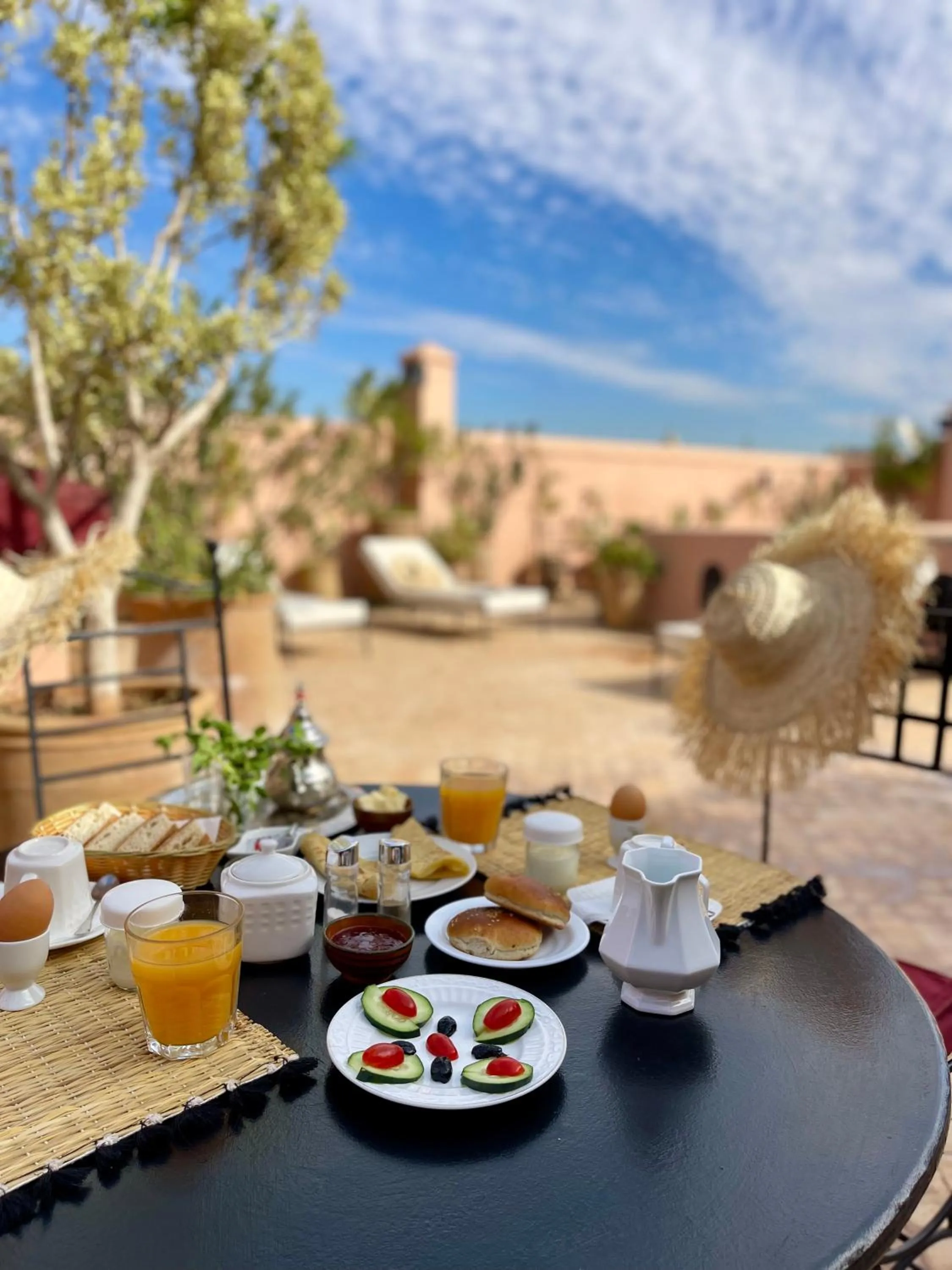 Breakfast in Riad Dar Foundouk and Spa