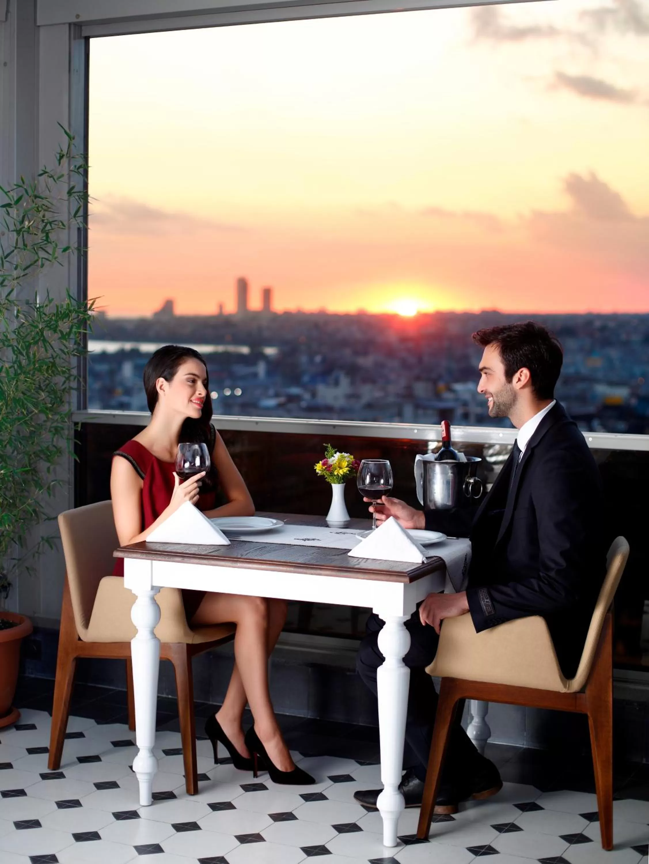 City view in Darkhill Hotel