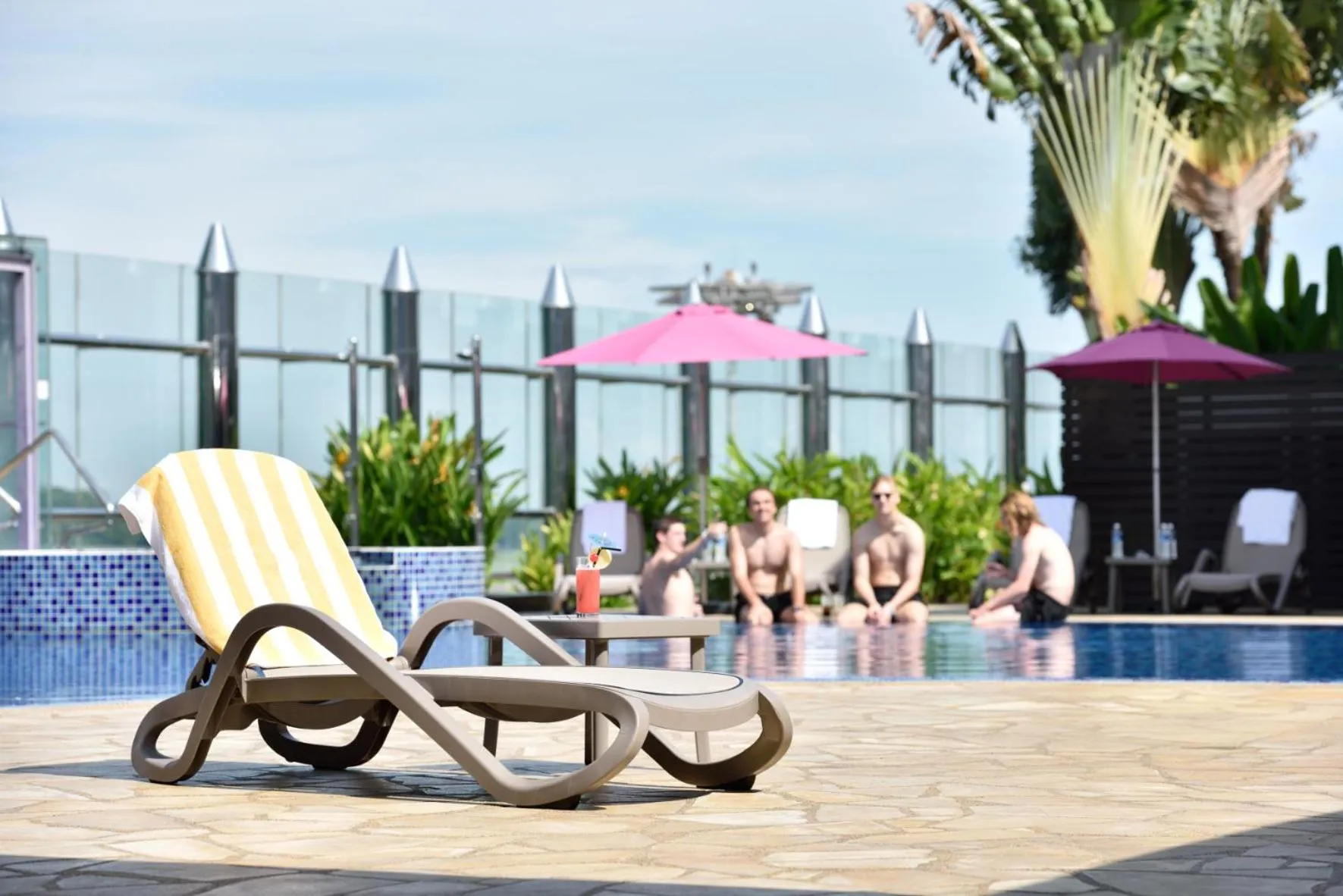Swimming pool in Aerotel Singapore - Transit Hotel in Terminal 1