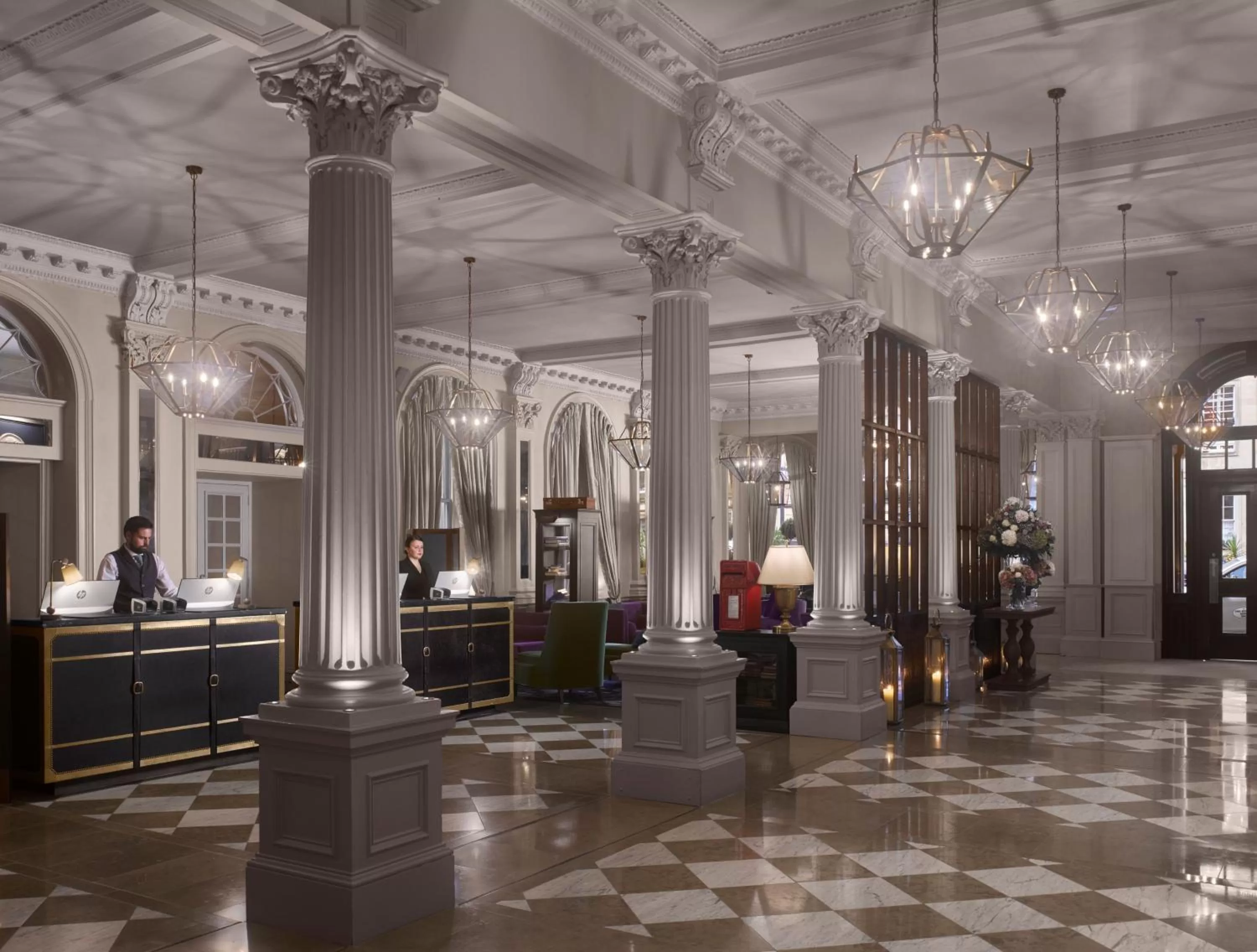 Staff in InterContinental Edinburgh The George by IHG